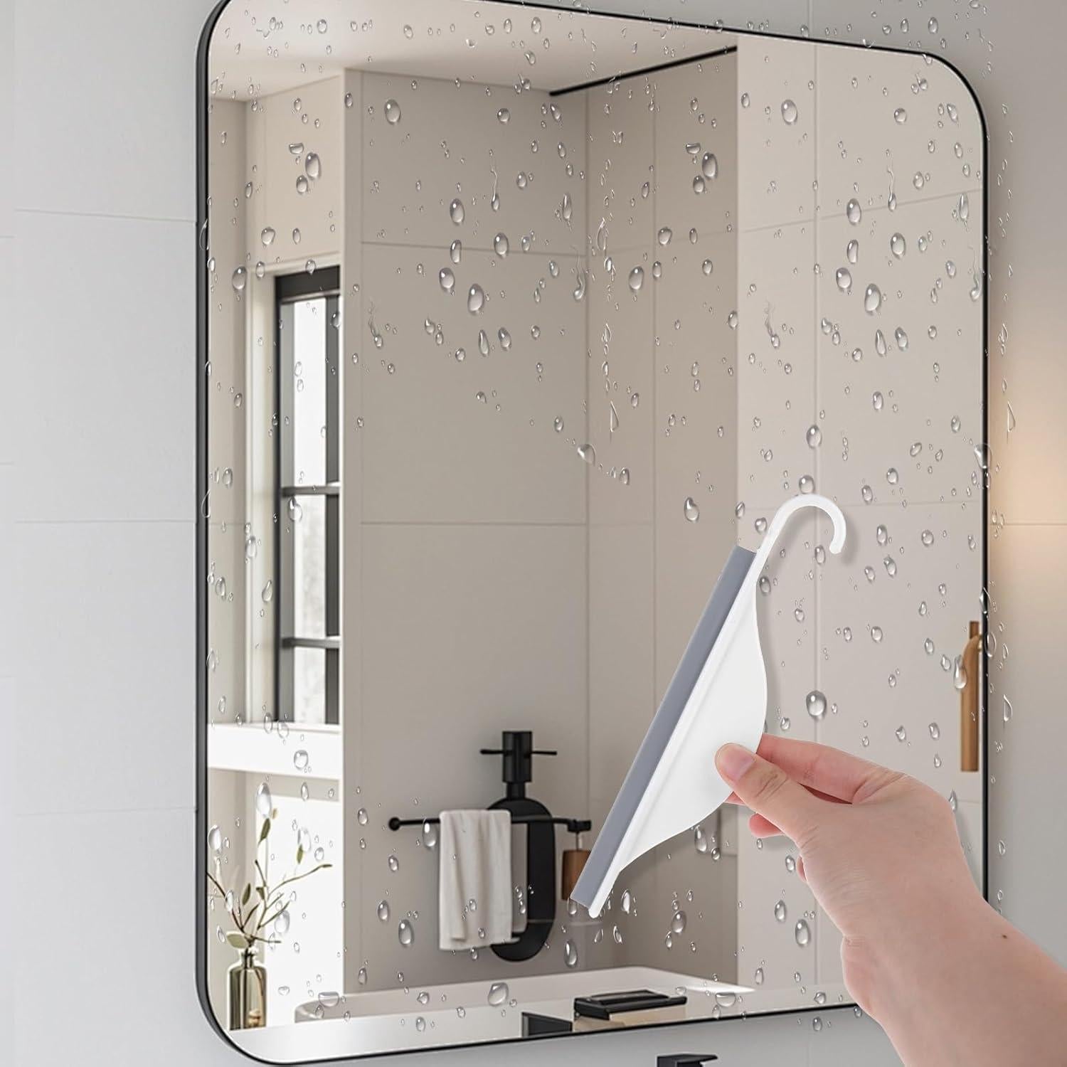 Limpiador de Cristales de Ducha EupHHonycs con Gancho 19.5x4.3cm