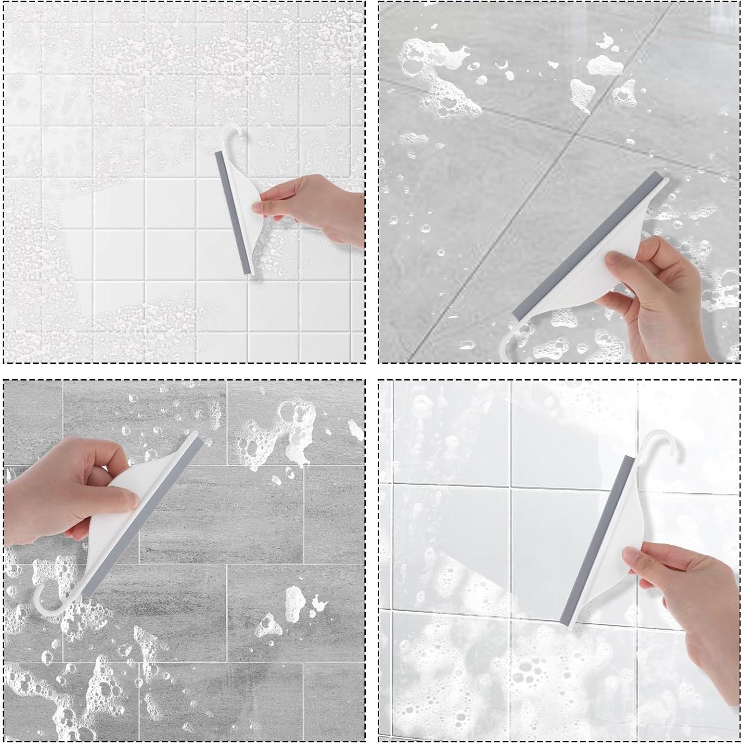 Limpiador de Cristales de Ducha EupHHonycs con Gancho 19.5x4.3cm