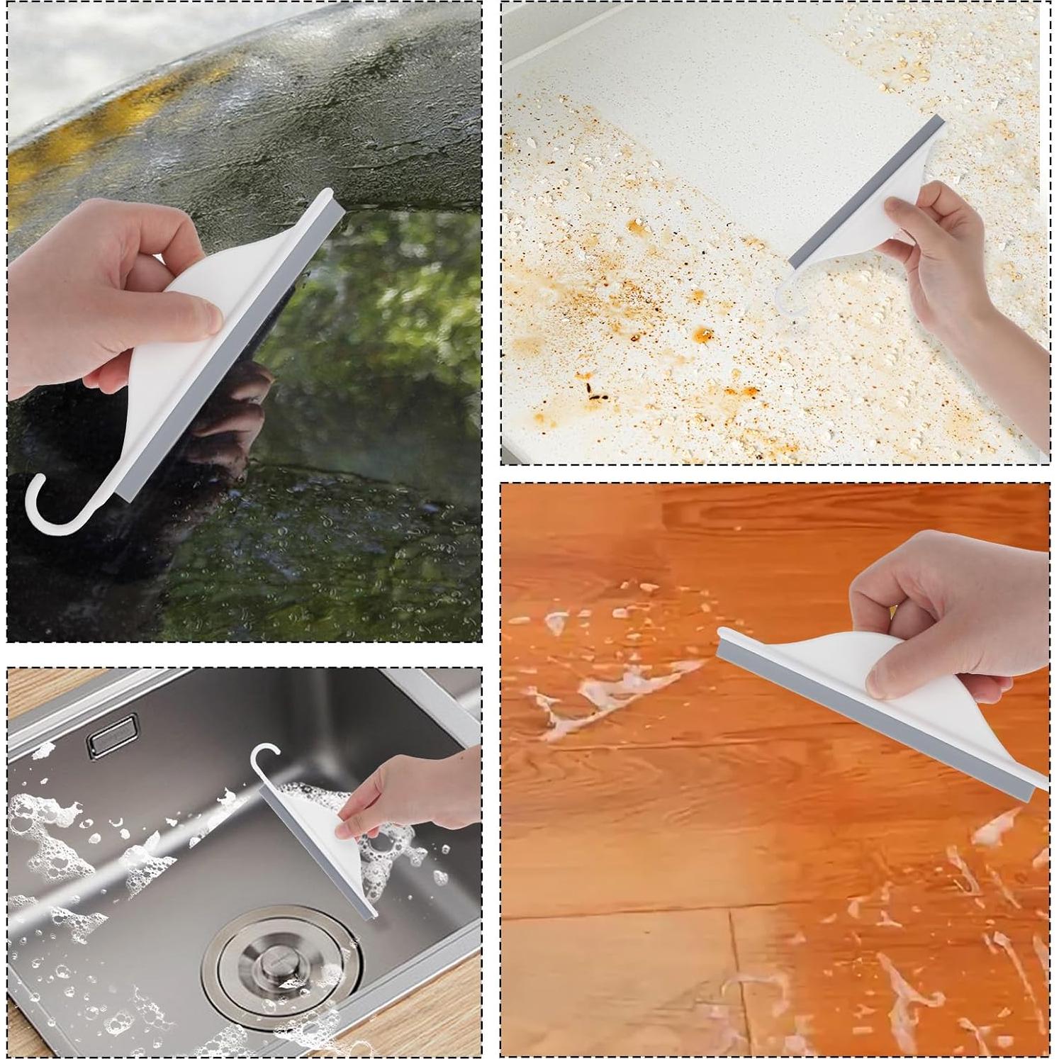 Limpiador de Cristales de Ducha EupHHonycs con Gancho 19.5x4.3cm