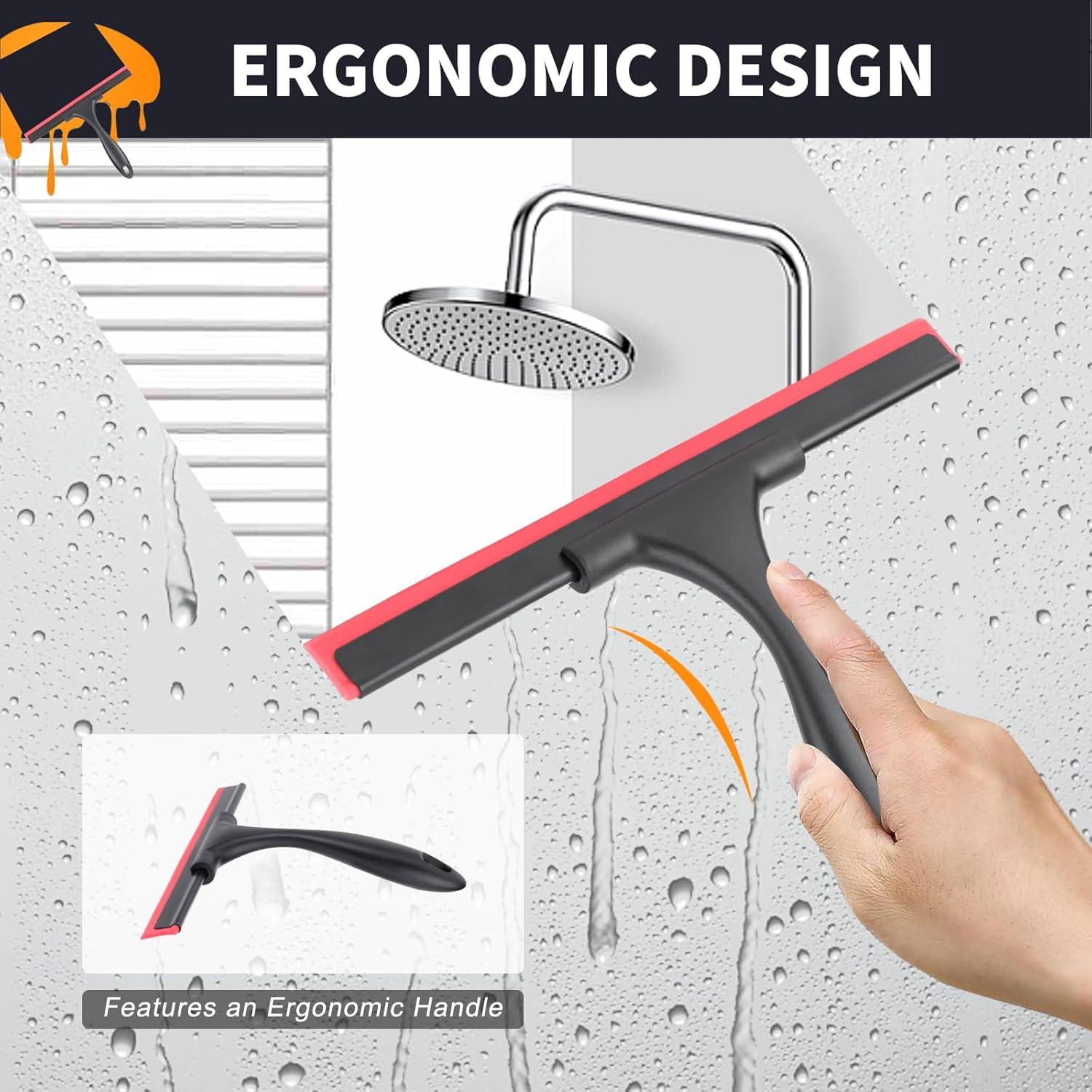 Limpiaparabrisas de Ducha SetSail 25.4 cm Acero Inoxidable