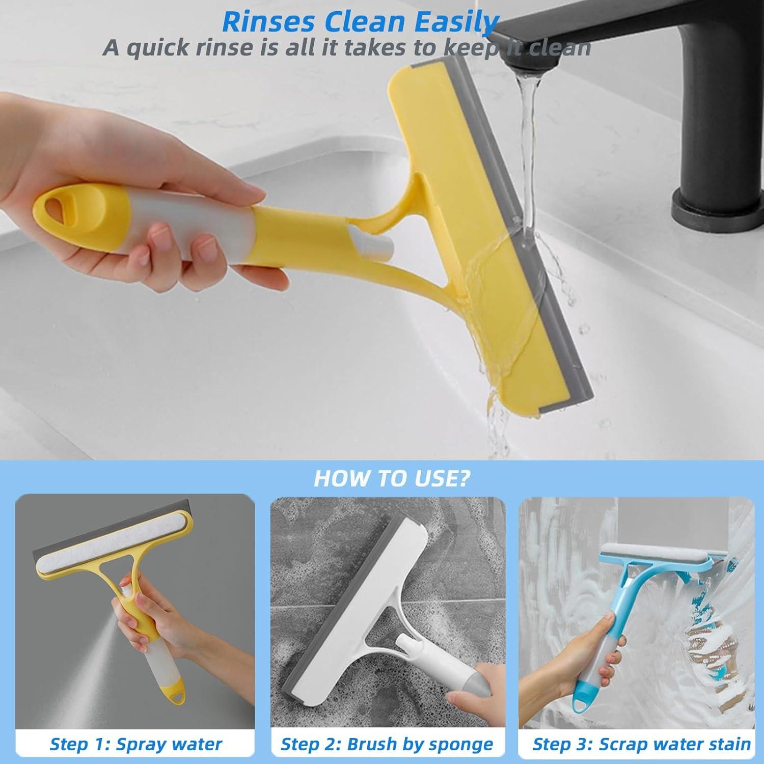 Limpiaparabrisas 3 en 1 XIMUX con raspador y esponja