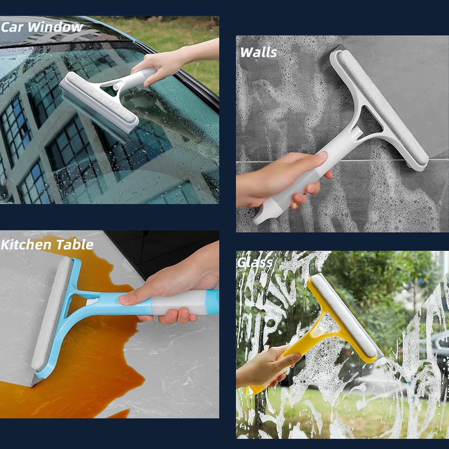 Limpiaparabrisas 3 en 1 XIMUX con raspador y esponja