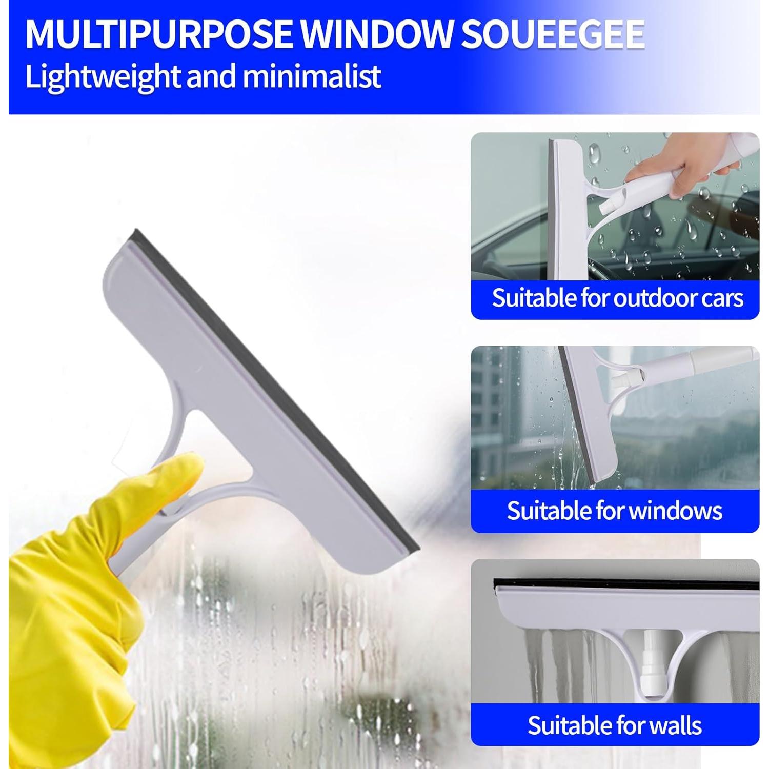 Limpiaparabrisas 3 en 1 LOQOMI con Spray y Esponja - 21.6 cm