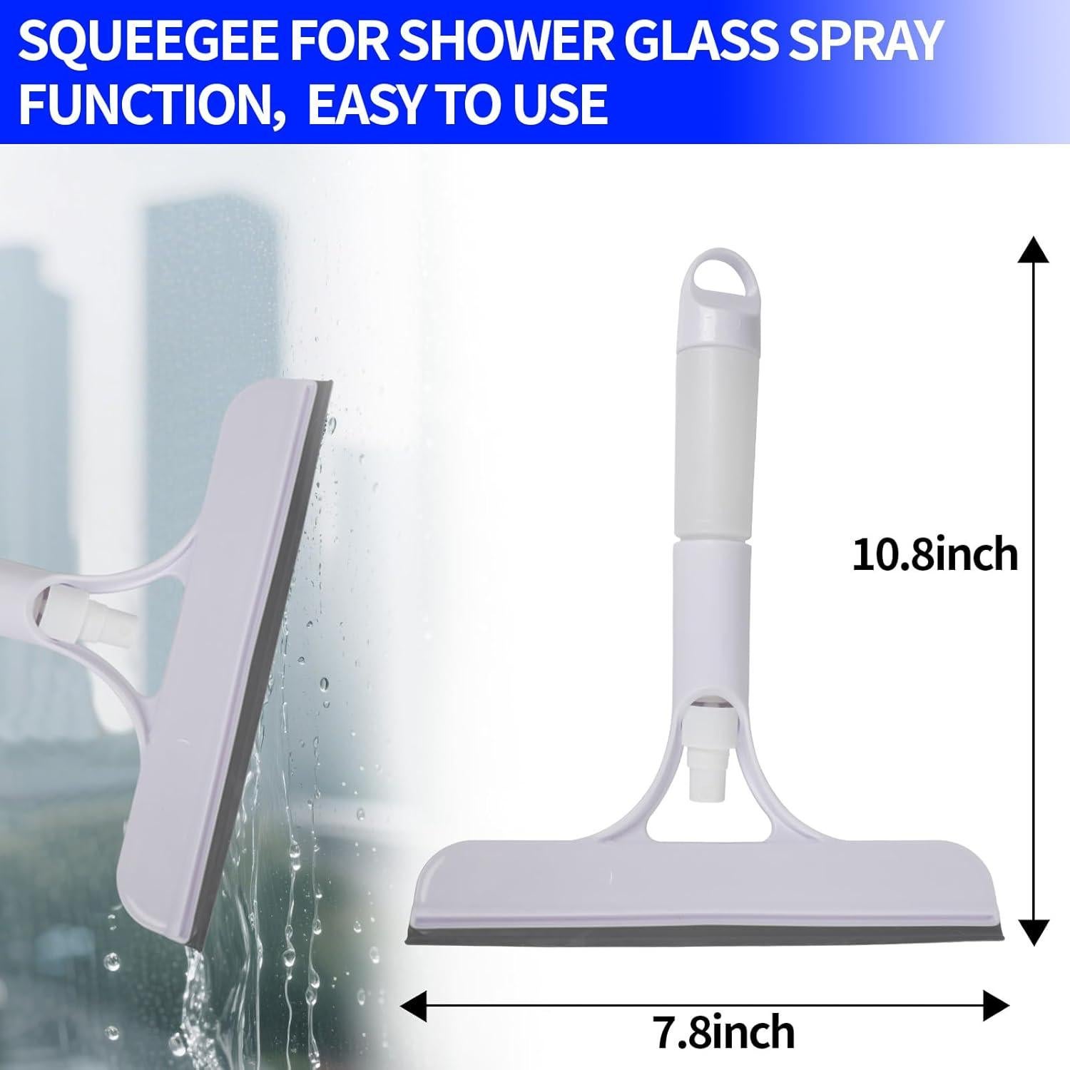 Limpiaparabrisas 3 en 1 LOQOMI con Spray y Esponja - 21.6 cm