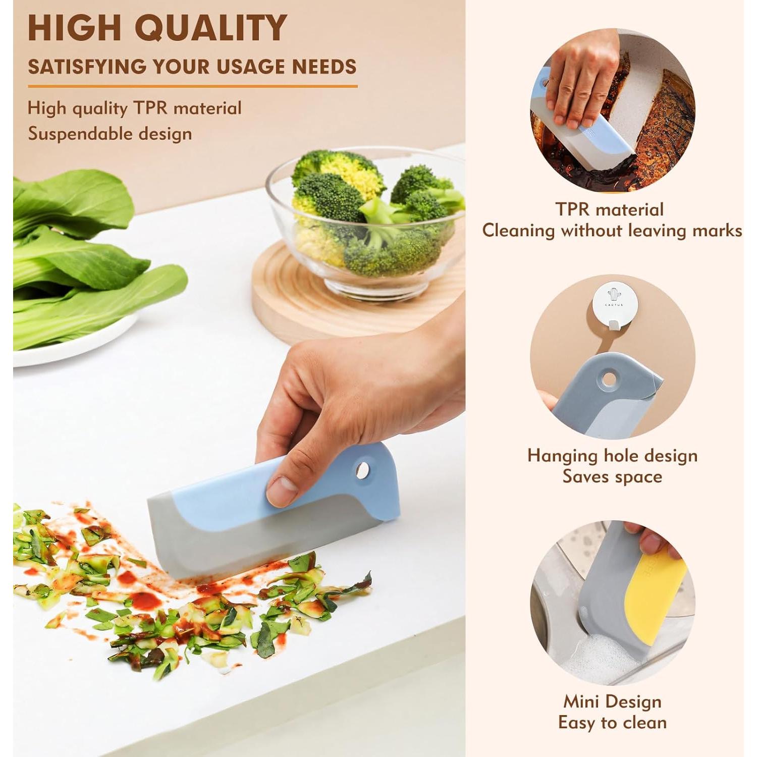 Paquete de 3 Limpiaparabrisas HRXMS para Ducha y Ventanas