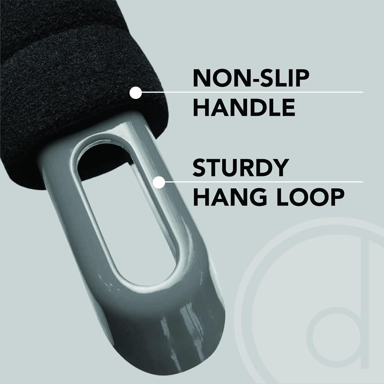 Raspador de Ducha Herramientas Deseadas con 2 Cuchillas de Silicona