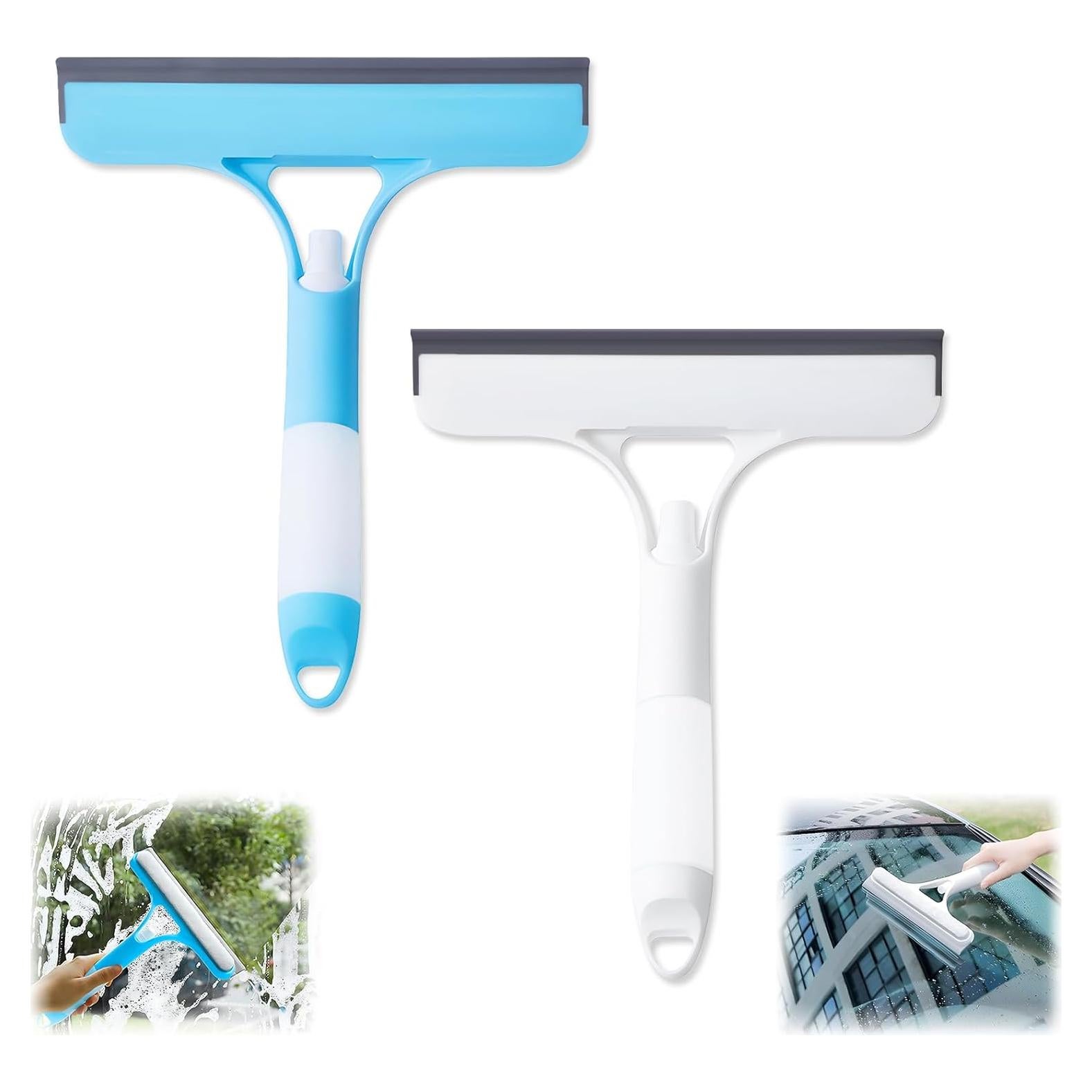 Raspador de Limpieza de Ventanas 3 en 1 YEKOU con Spray