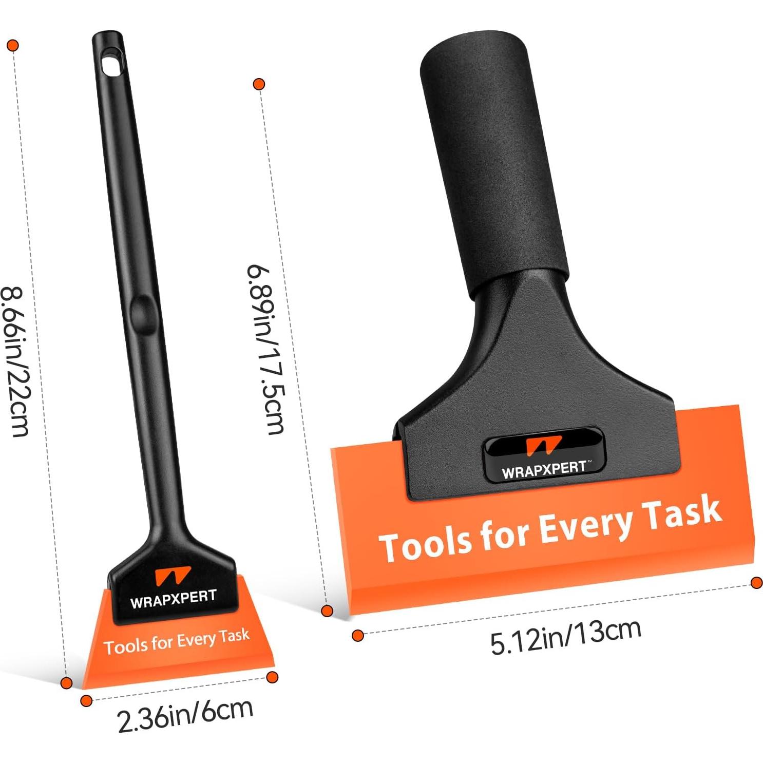 Kit de Raspadores de Tinte WRAPXPERT 2 Piezas 5" y Mini