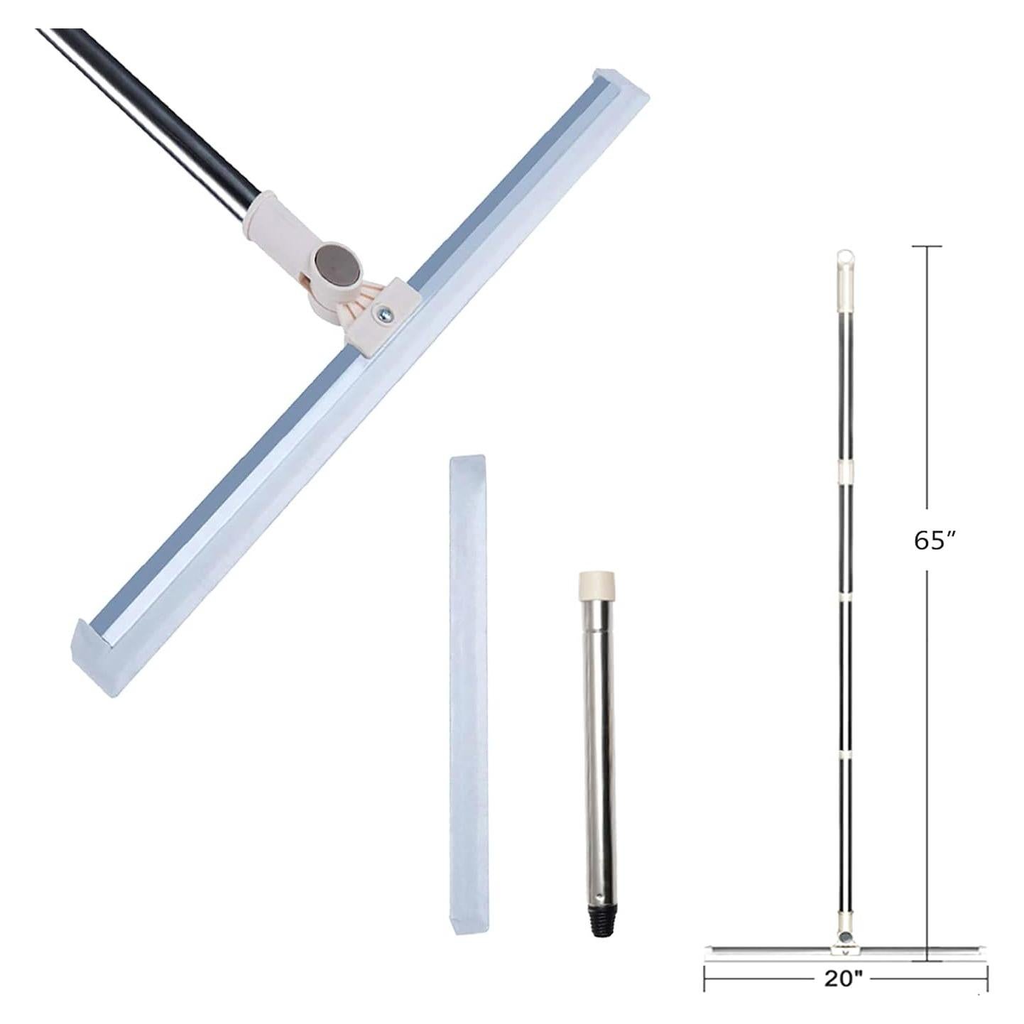 Raspador de Suelo Sunki 20 cm con Mango Extensible 165 cm