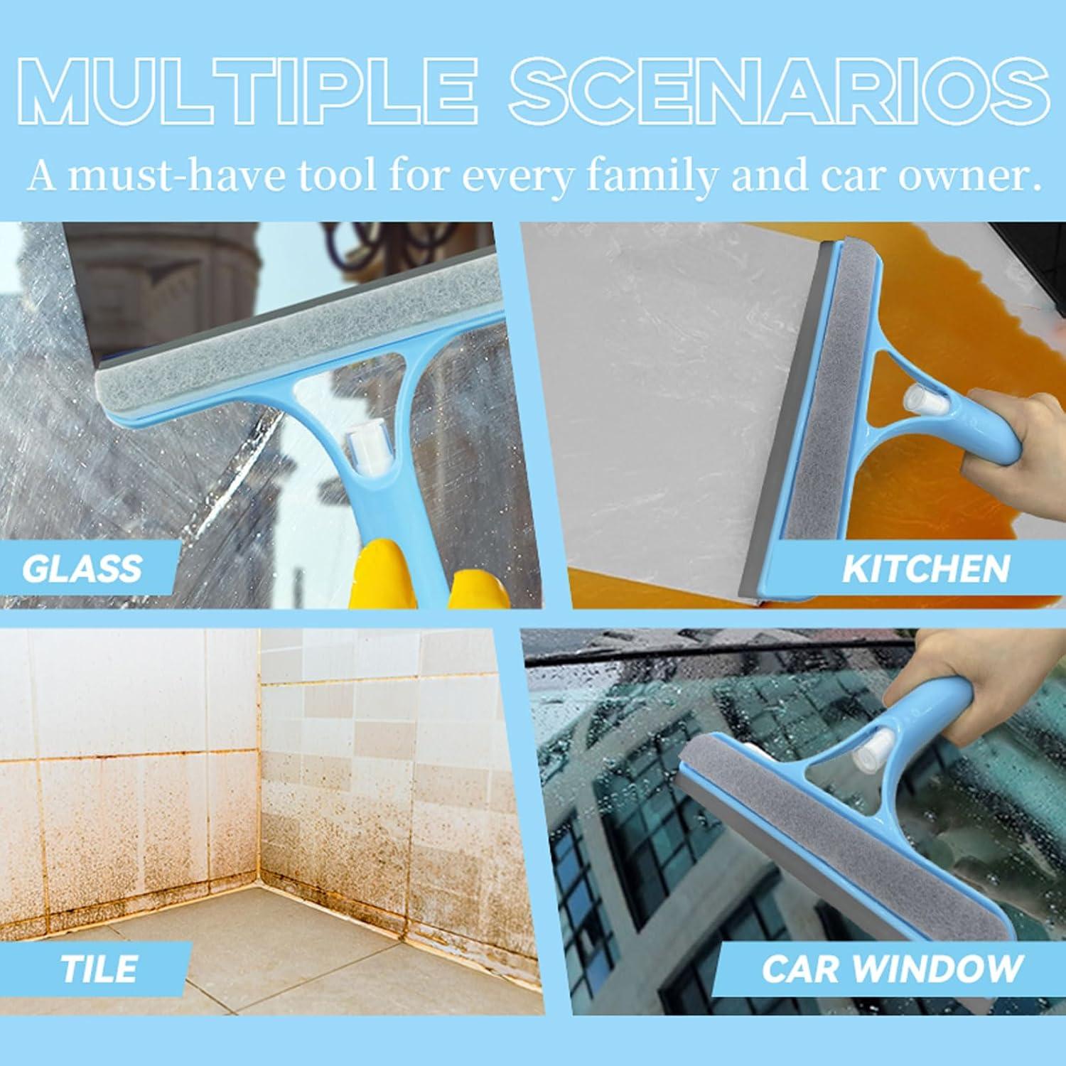 Raspador de Ventanas 3 en 1 Genérico con Spray Multiusos