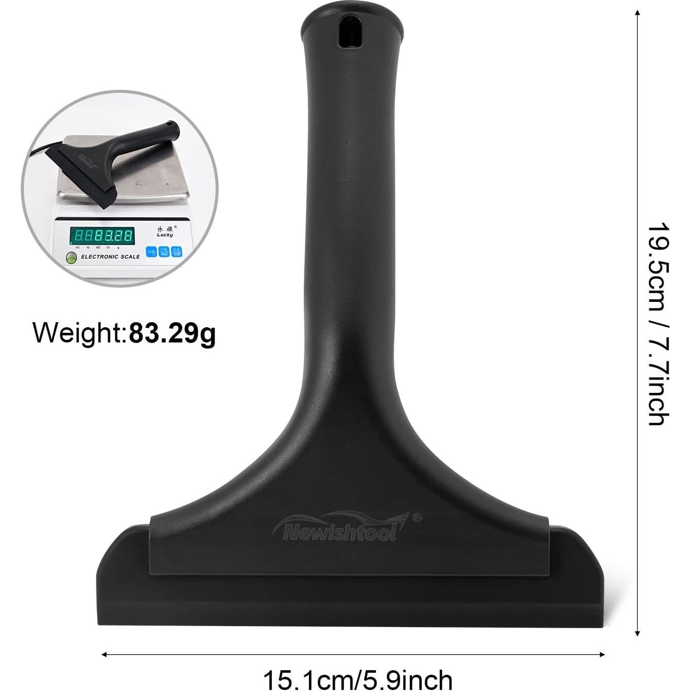 Limpiaparabrisas de Ducha NEWISHTOOL 15 cm Silicona Ergonómico