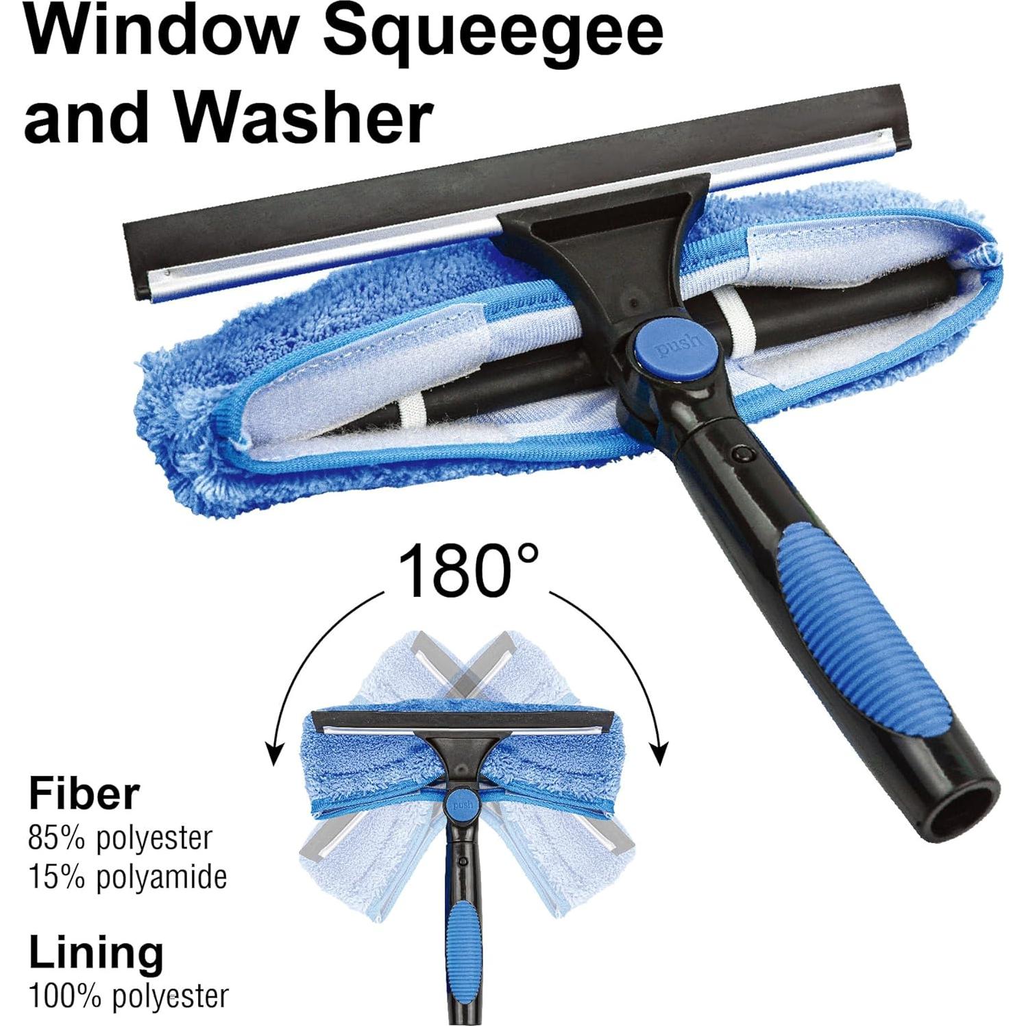 Kit de Limpieza 5 Piezas Vaughan con Polo Telescópico 7.32m