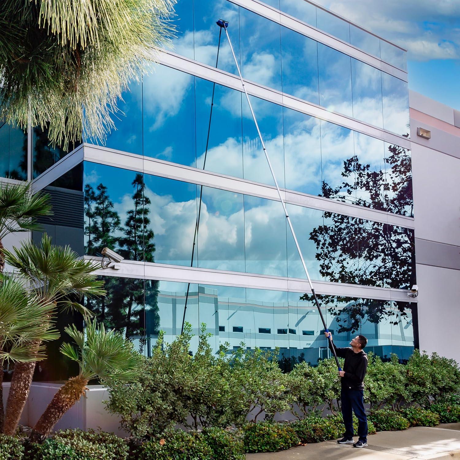 Kit de Limpieza 5 Piezas Vaughan con Polo Telescópico 7.32m