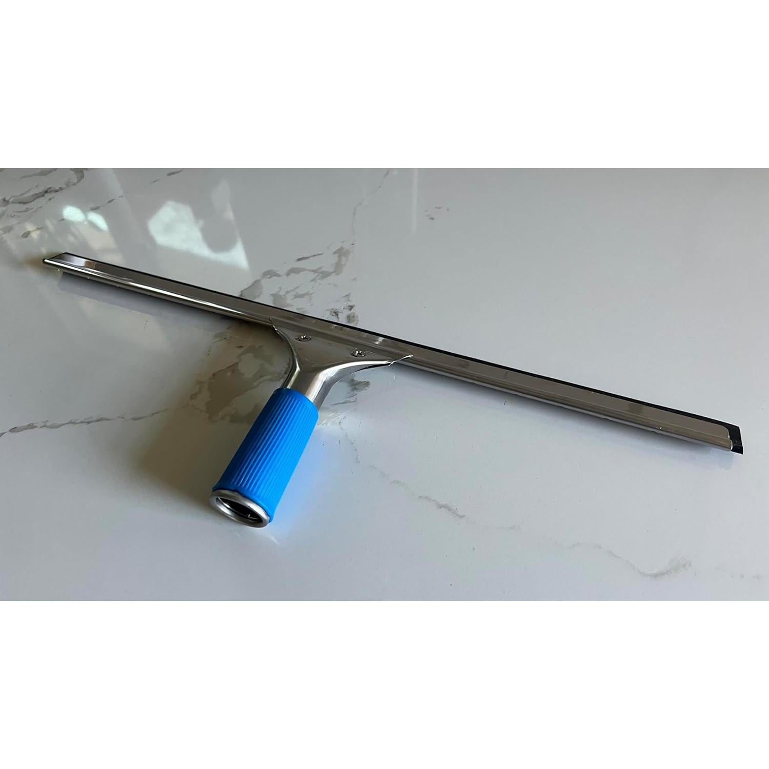 Limpiacristales 45.72 cm Genérico con Cuchilla de Goma Azul