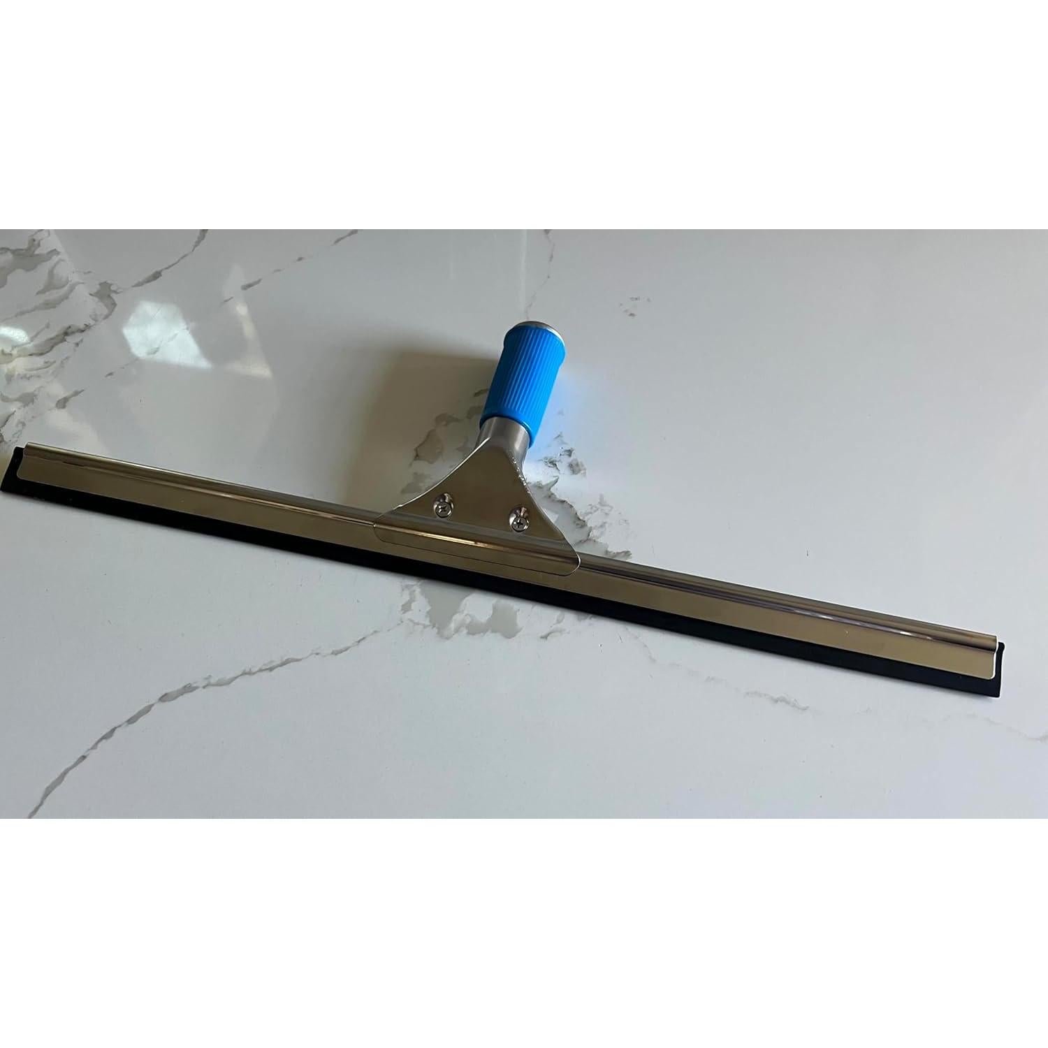 Limpiacristales 45.72 cm Genérico con Cuchilla de Goma Azul