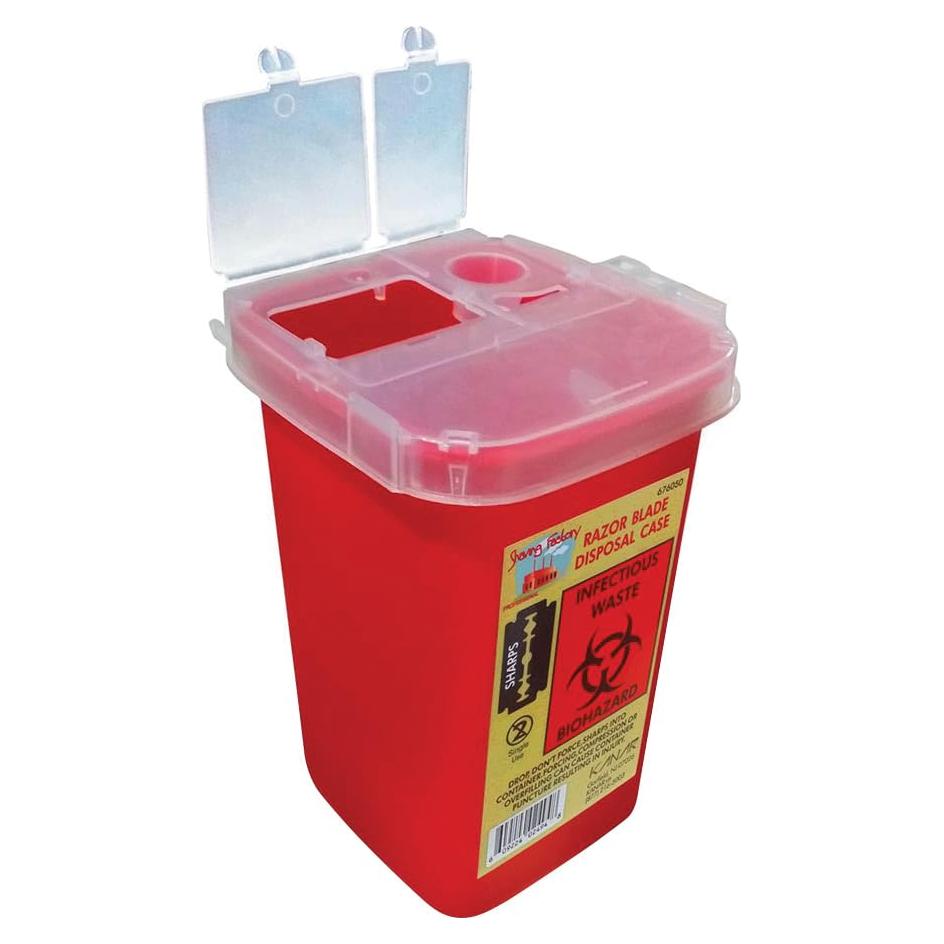 Dispensador de Cuchillas Shaving Factory - Contenedor Seguro 100g