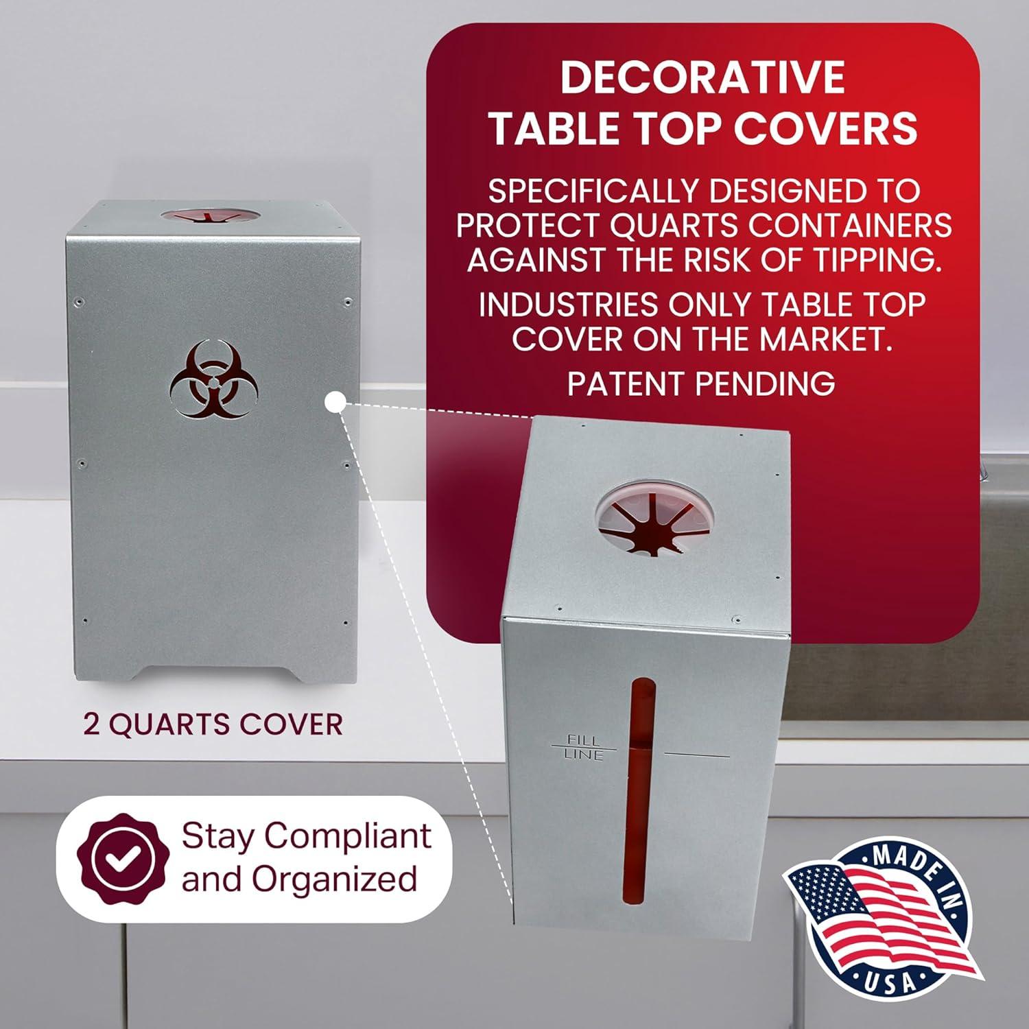 Contenedor de Desechos Cortantes 2L Post Medical - Caja de 6