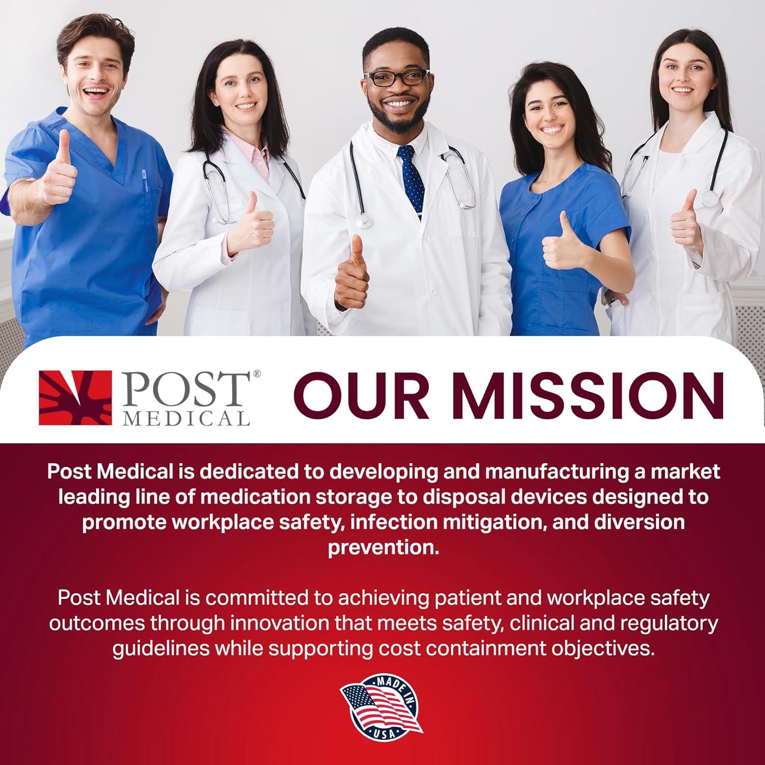 Contenedor de Desechos Cortantes 2L Post Medical - Caja de 6