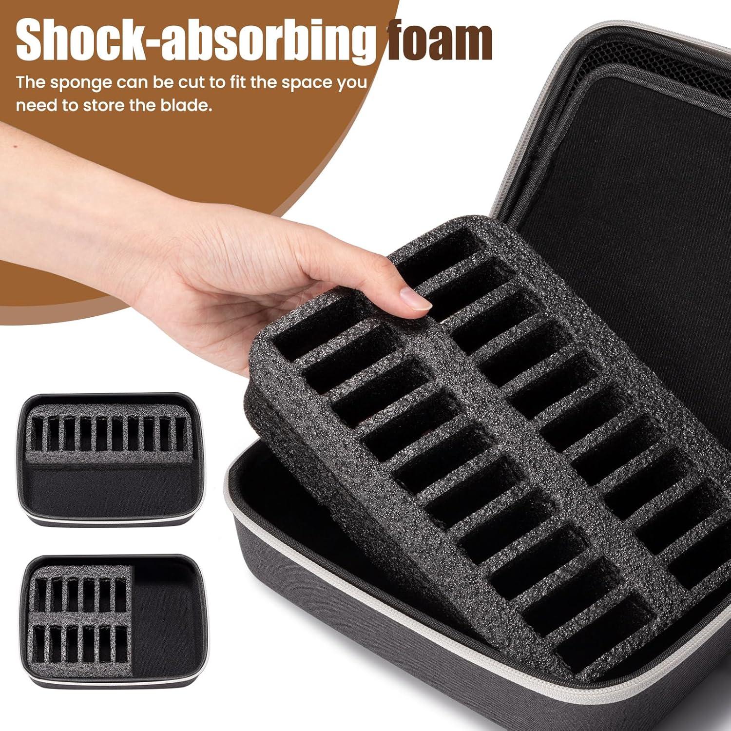 Funda para cuchillas de cortadora Noverlife - Almacenamiento 20 cuchillas