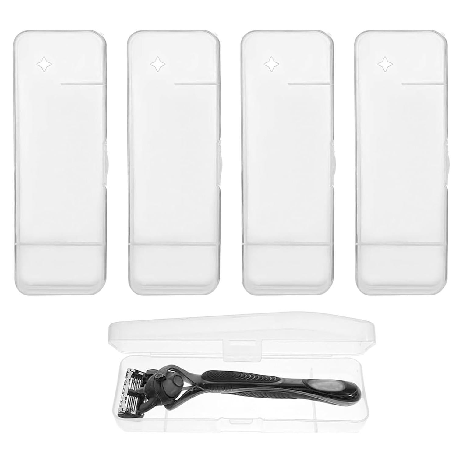 Estuches de Afeitar de Viaje CCDANSIYUCR - Paquete de 4