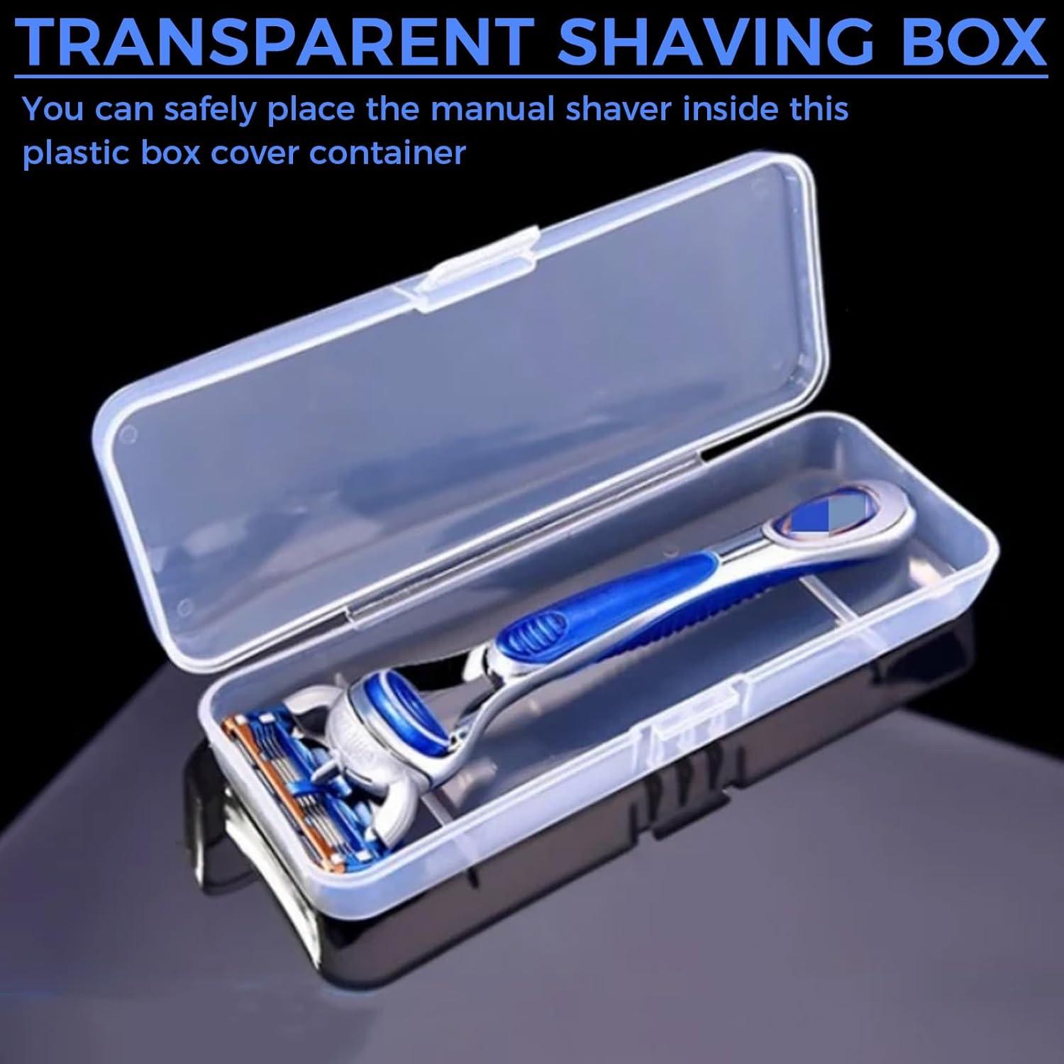 Estuches de Afeitar de Viaje CCDANSIYUCR - Paquete de 4