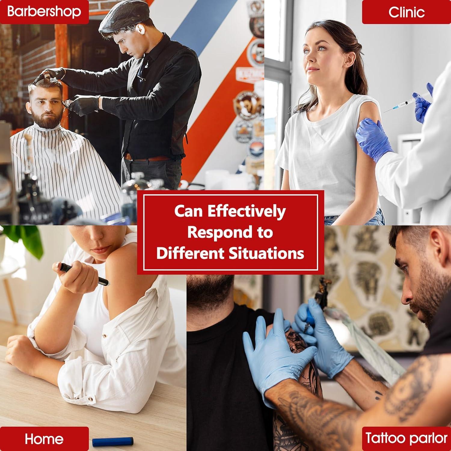 Contenedores Rojos para Desechos Cortantes CHANGTIKEJI 3-Pack