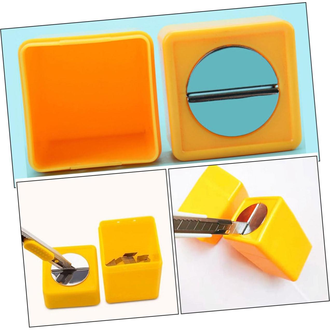 Caja de Almacenamiento para Cuchillas de Desecho FOMIYES 4 Piezas