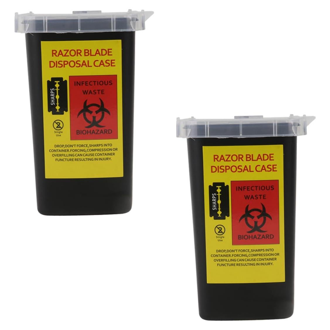 Cajas de Almacenamiento Gatuida 2 Pcs para Barberos 18x10cm