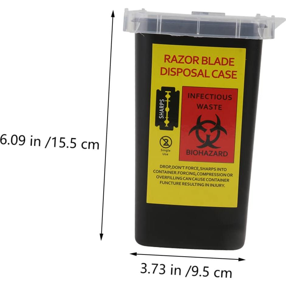 Cajas de Almacenamiento Gatuida 2 Pcs para Barberos 18x10cm