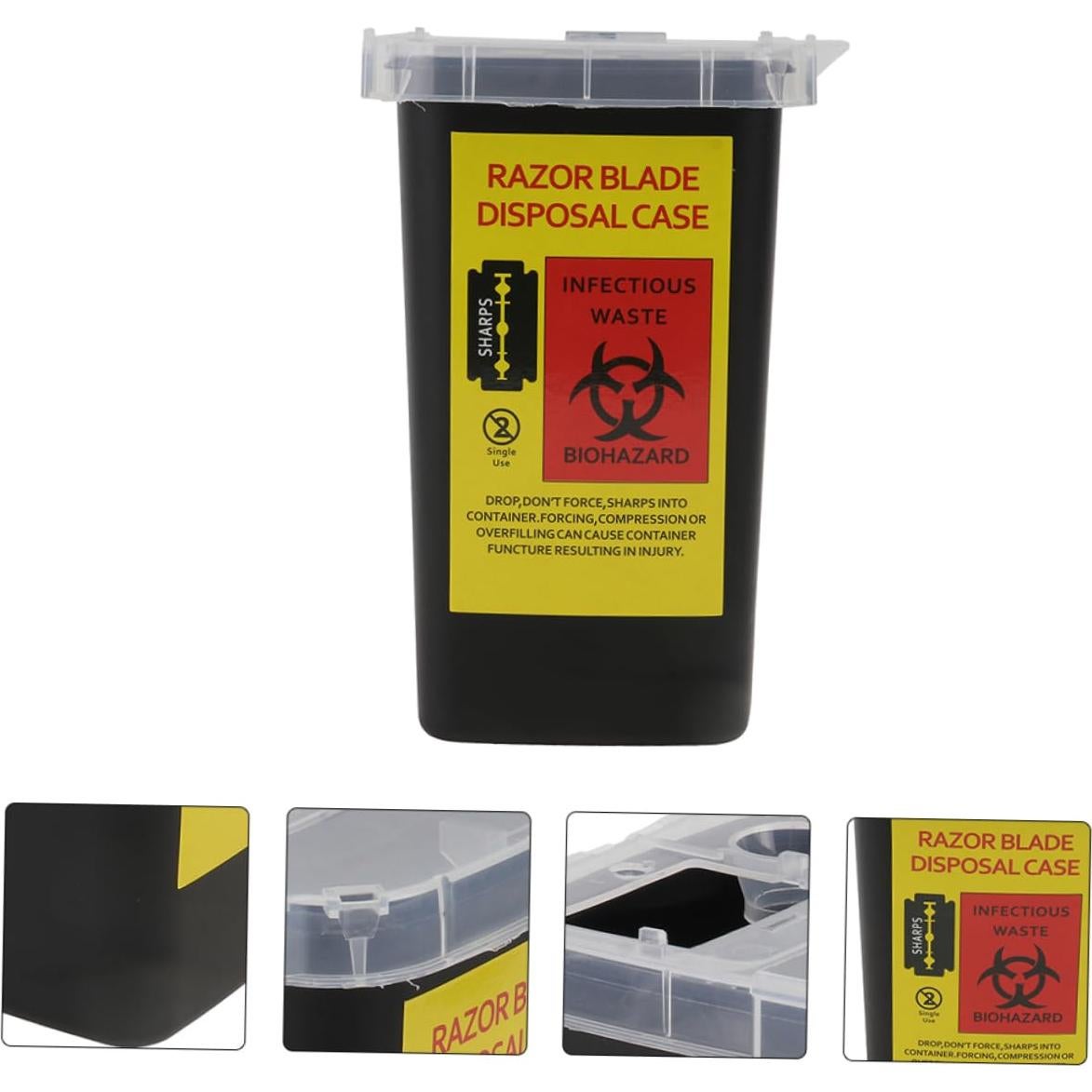 Cajas de Almacenamiento Gatuida 2 Pcs para Barberos 18x10cm