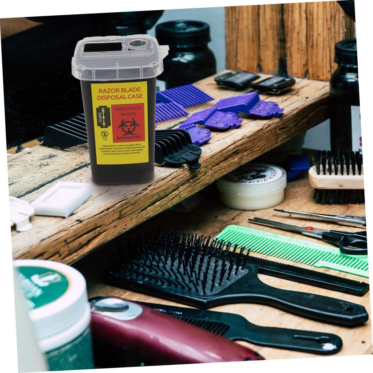 Cajas de Almacenamiento Gatuida 2 Pcs para Barberos 18x10cm