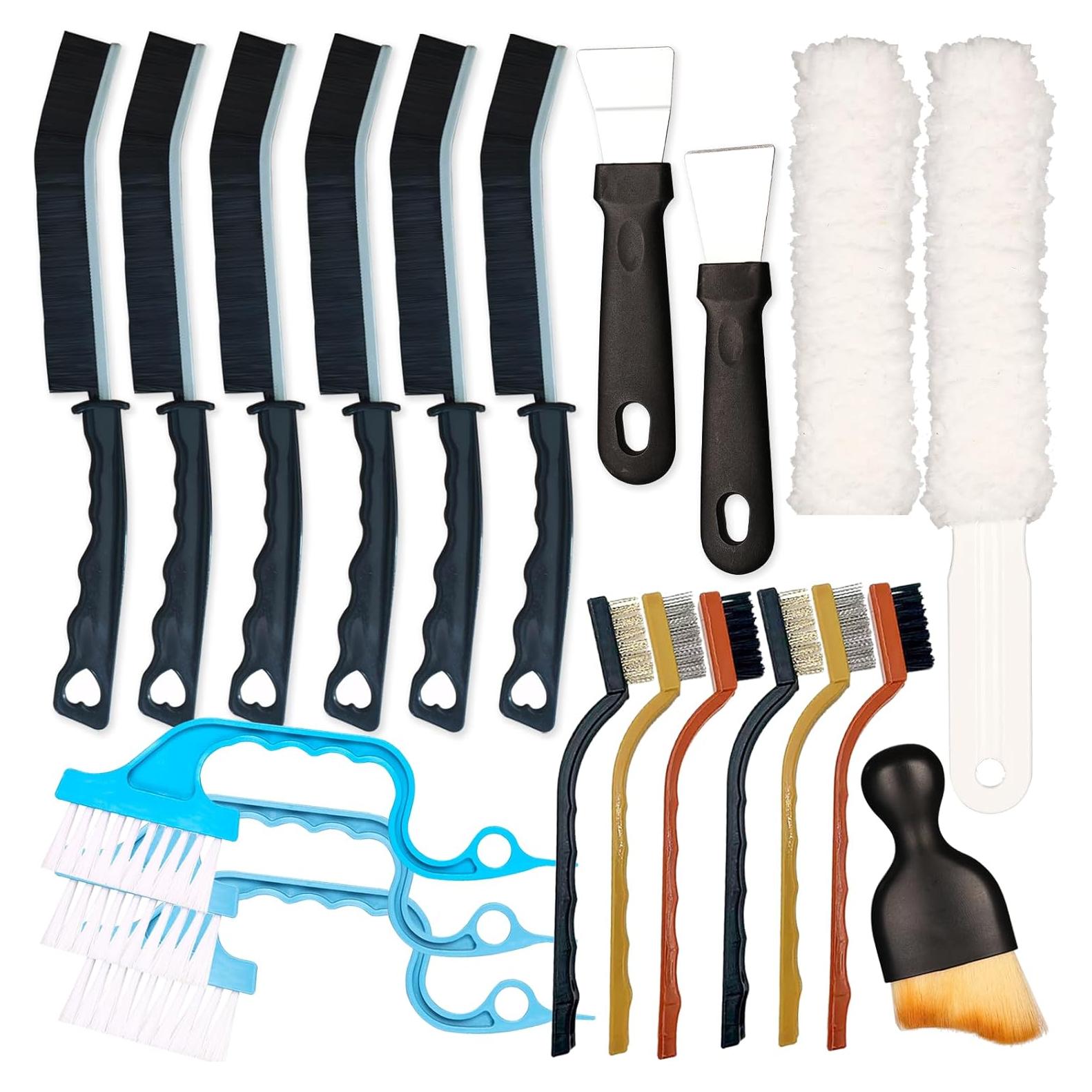 Juego de Cepillos de Limpieza Yodamiack 19 Piezas Multiusos