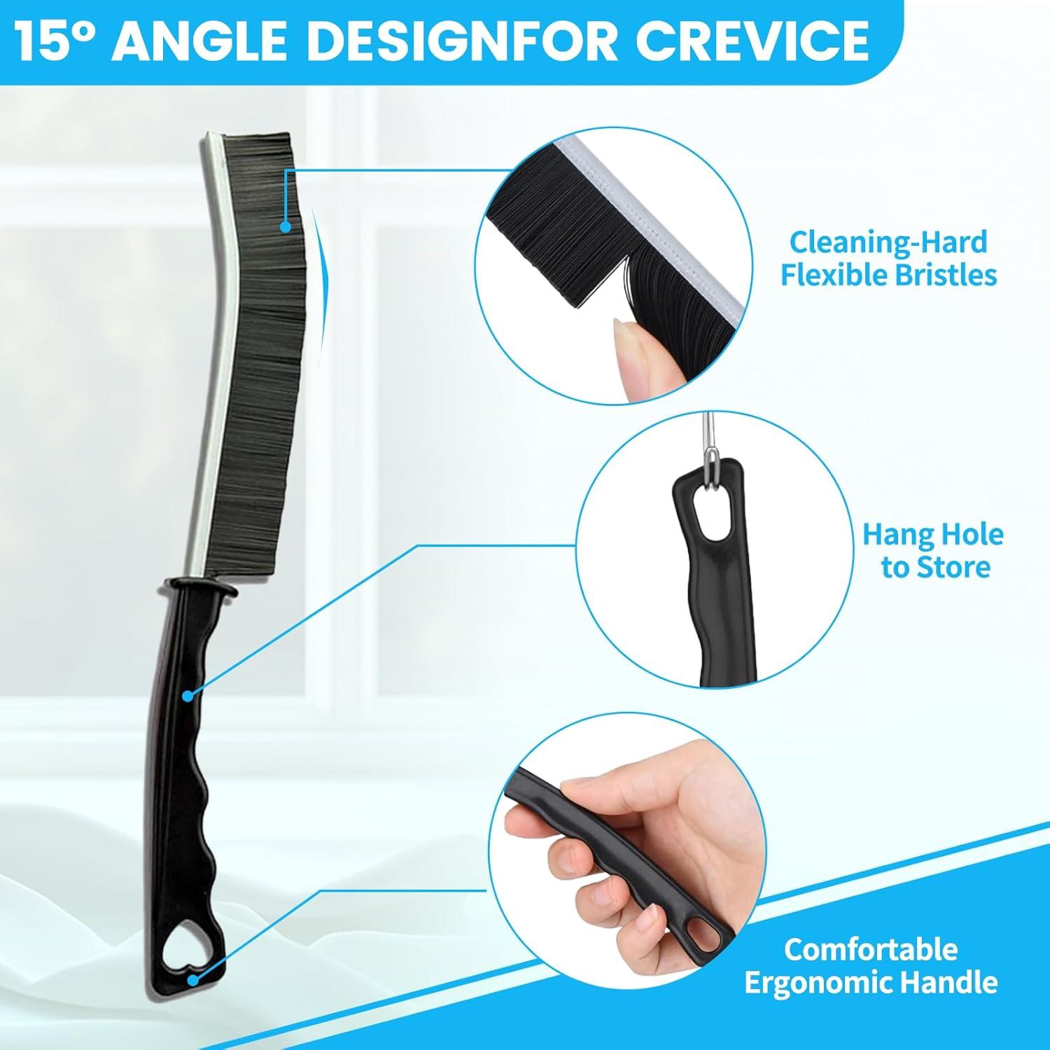 Juego de cepillos de limpieza de ranuras Dsyrvd 18 Pcs