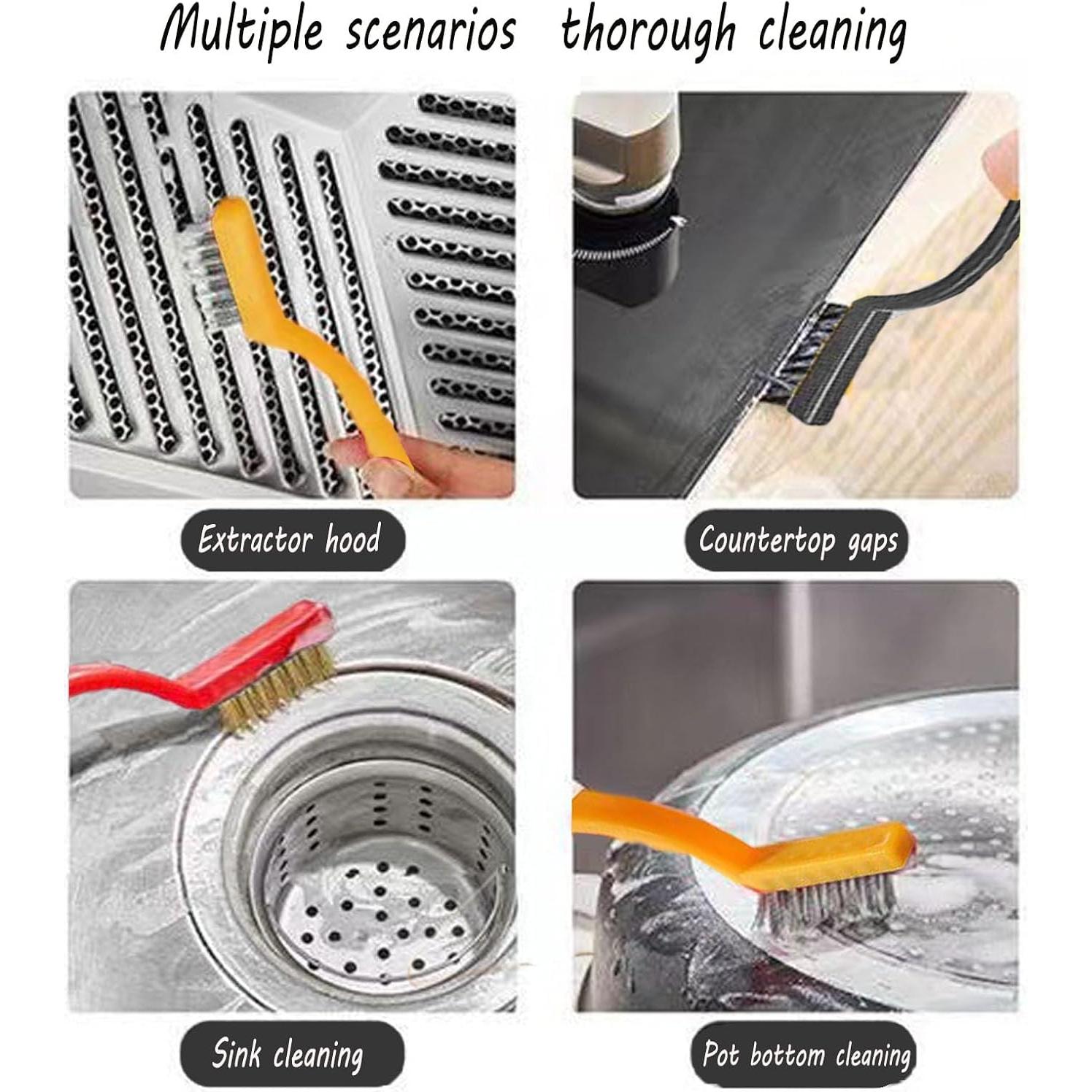 Juego de limpieza 12 piezas Durikant - Cepillos y raspadores