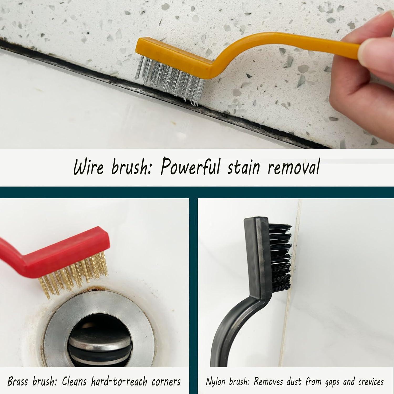 Juego de limpieza 12 piezas Durikant - Cepillos y raspadores