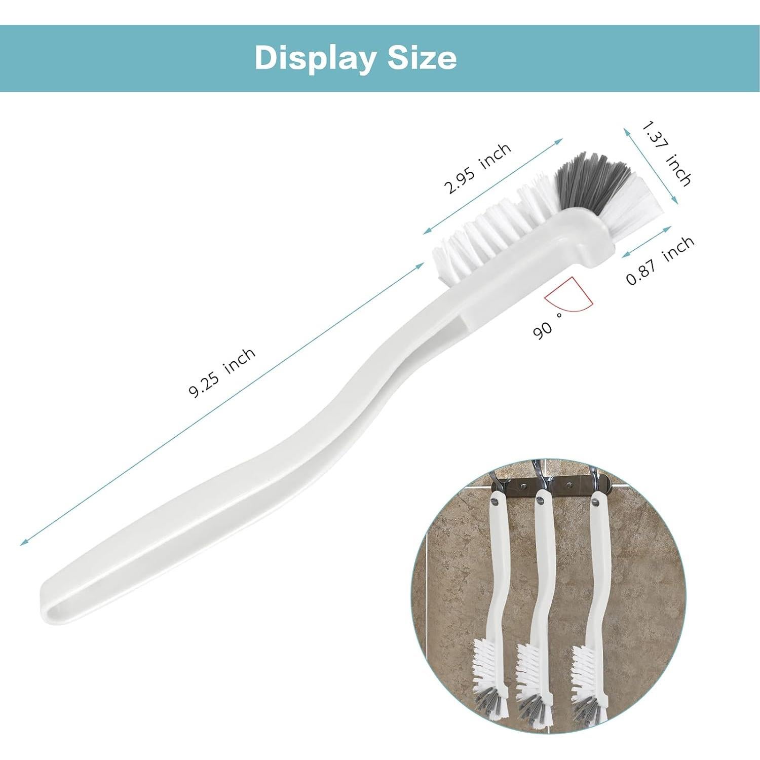 8 Piezas Cepillos de Limpieza Auzesto para Cocina y Baño