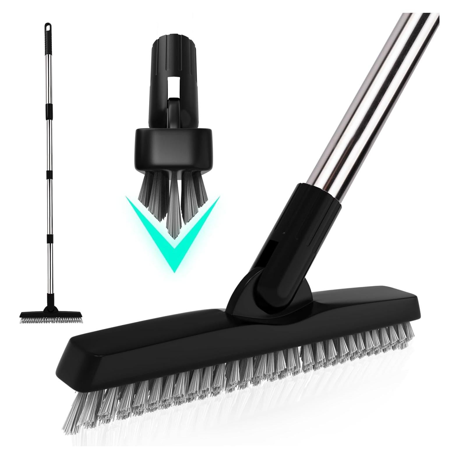 BITOPE Cepillo de Juntas Giratorio 142 cm con Mango Telescópico