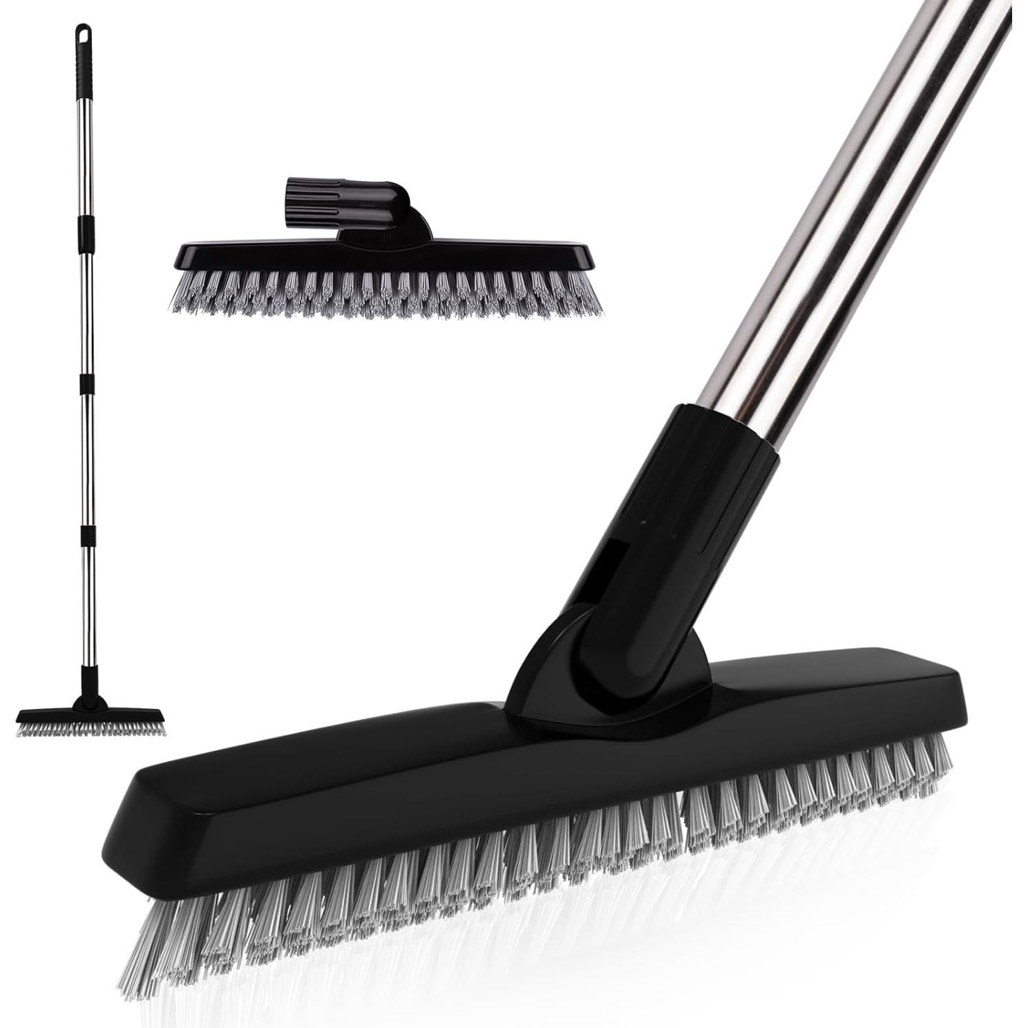 BITOPE Cepillo de Juntas Giratorio 142 cm con Mango Telescópico