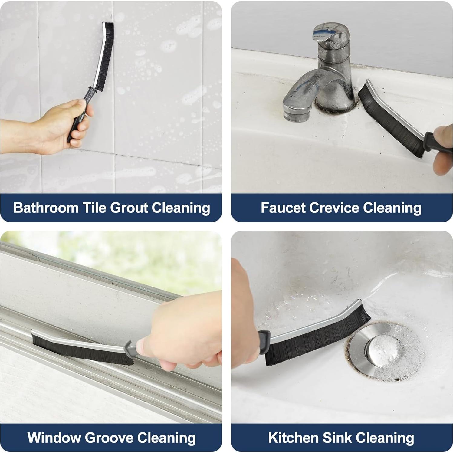 Cepillo de limpieza delgado Kiemeu para ranuras - 3 unidades