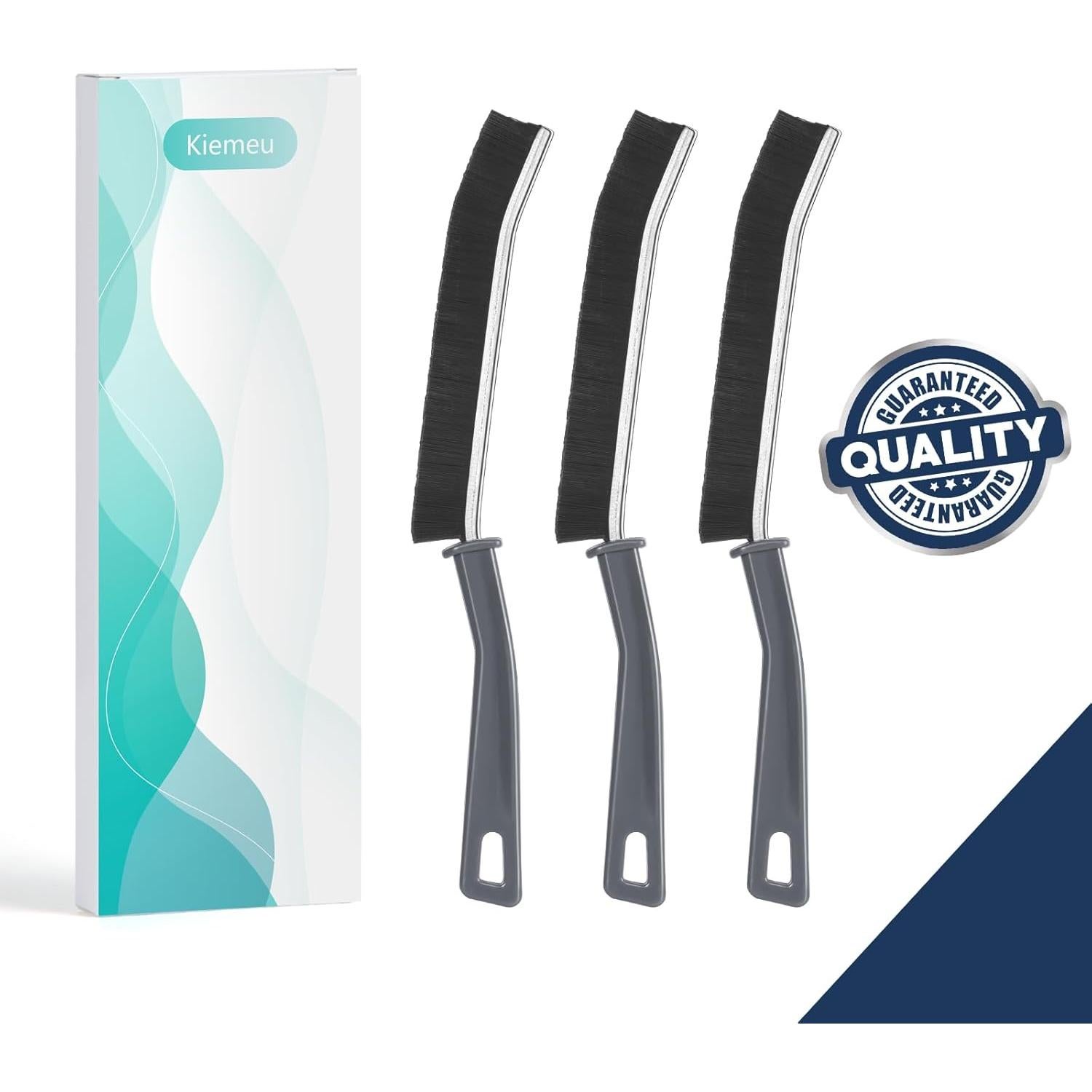 Cepillo de limpieza delgado Kiemeu para ranuras - 3 unidades