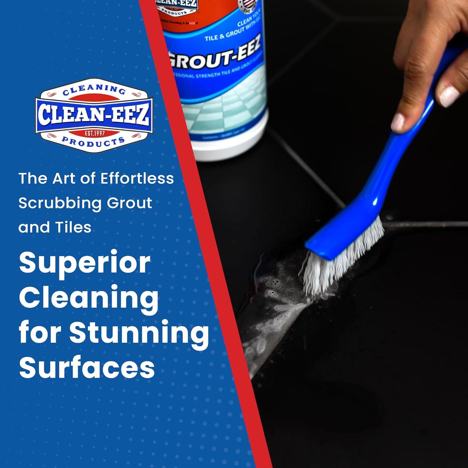 Kit de Cepillos para Lechada Clean-eez - Cerdas Curvadas y V