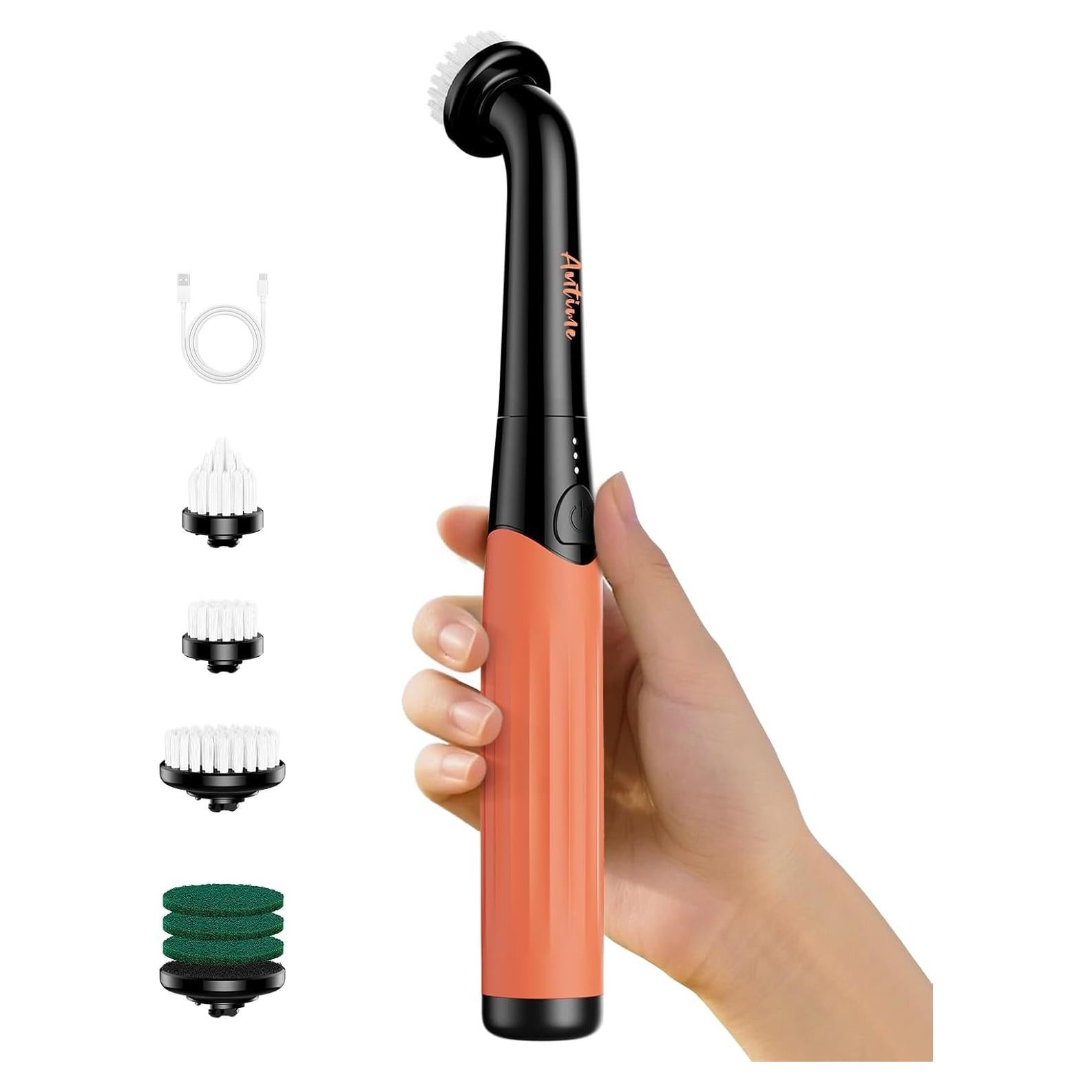 Cepillo Eléctrico Recargable Antime GH1003-C para Limpieza