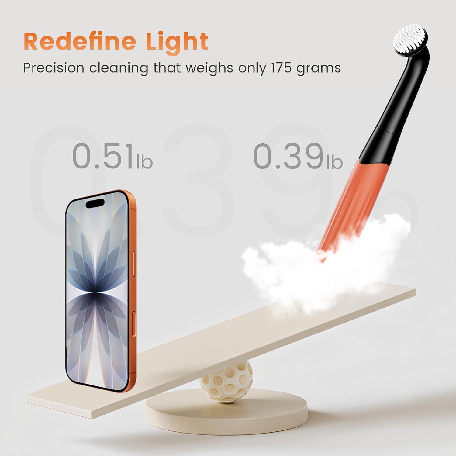 Cepillo Eléctrico Recargable Antime GH1003-C para Limpieza