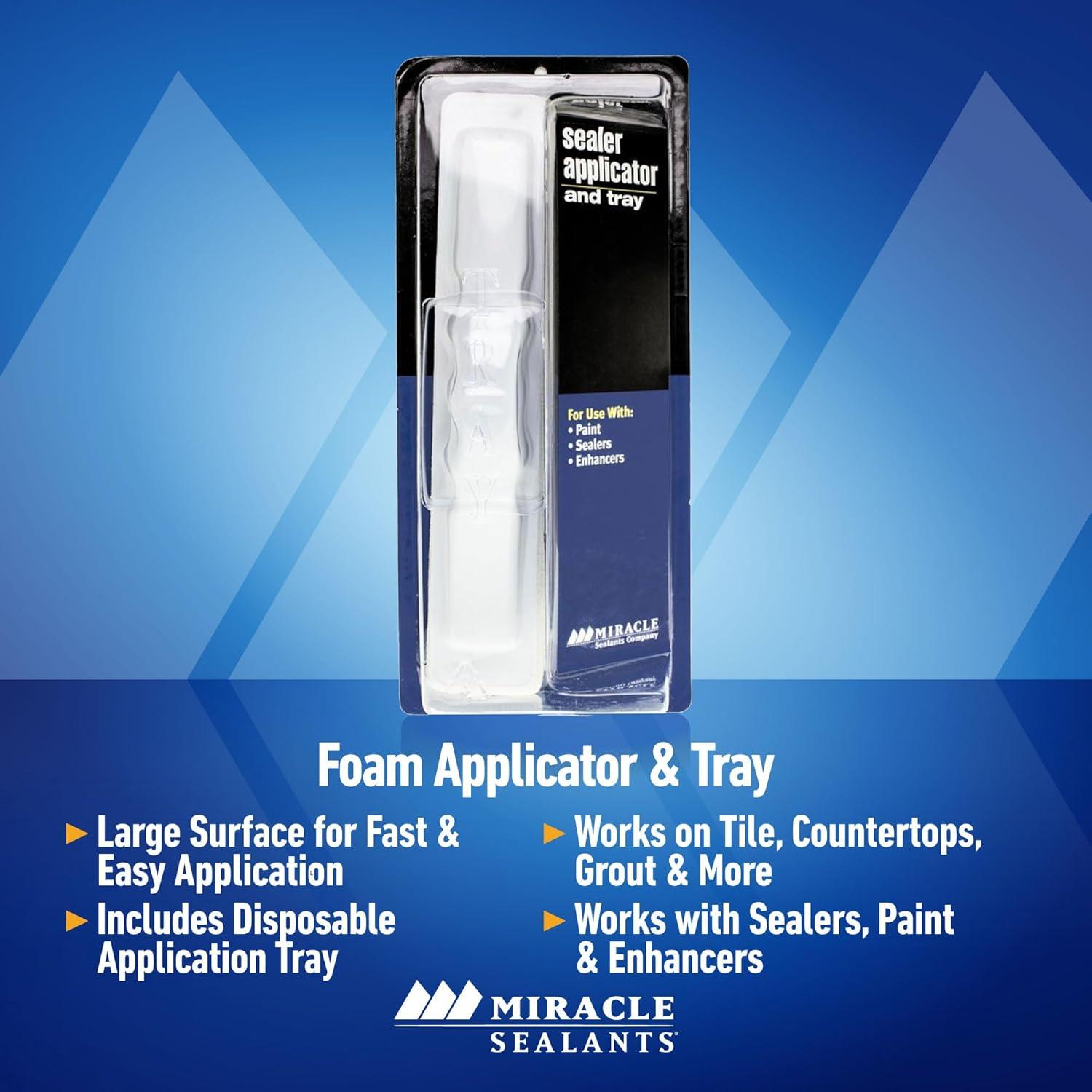 Aplicador y bandeja desechable Miracle Sealants 946ml