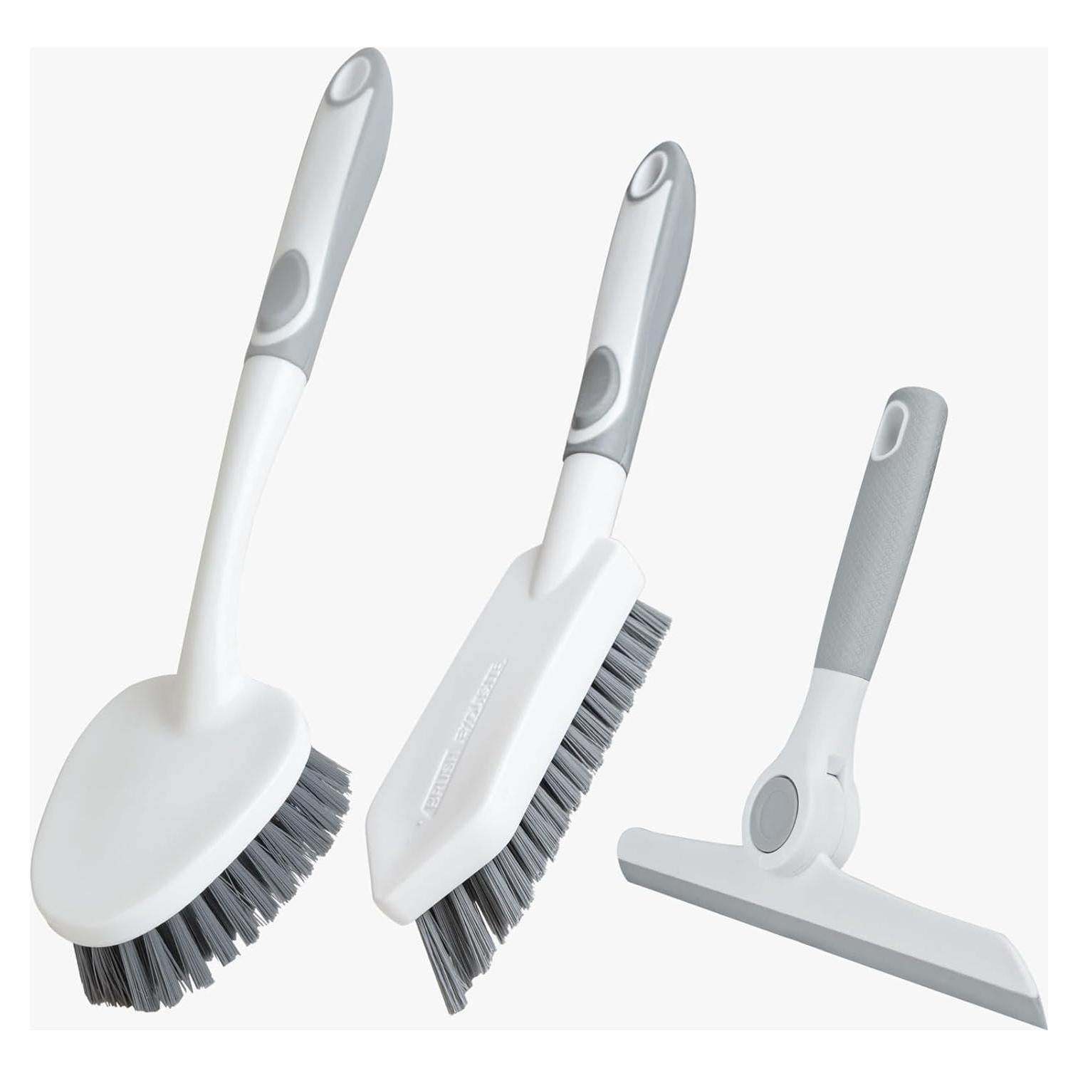 Juego de 3 Cepillos de Limpieza FAMILIA CEPILLO - Antideslizante