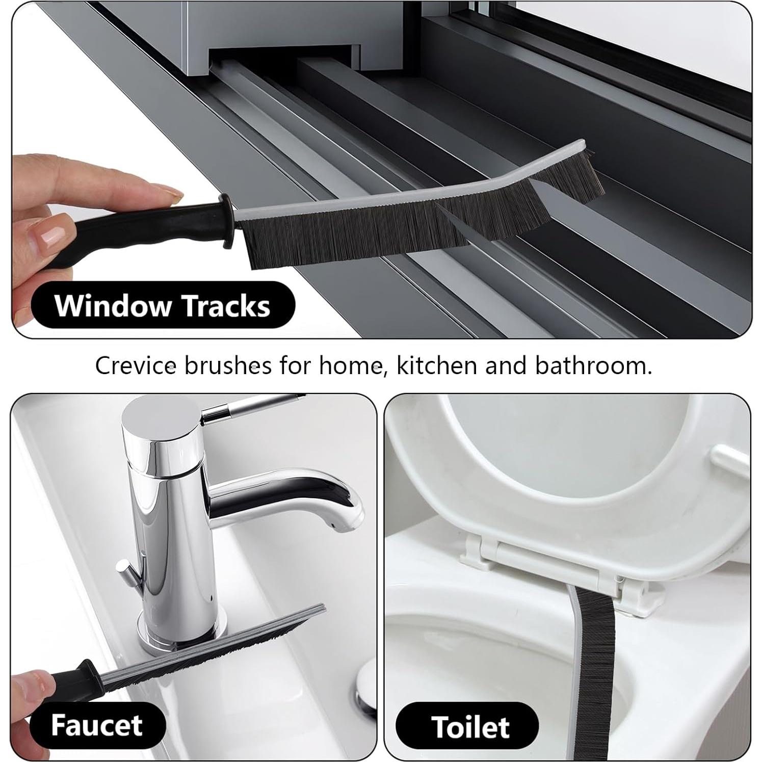 Juego de cepillos de limpieza Ohlove 19 piezas para hendiduras