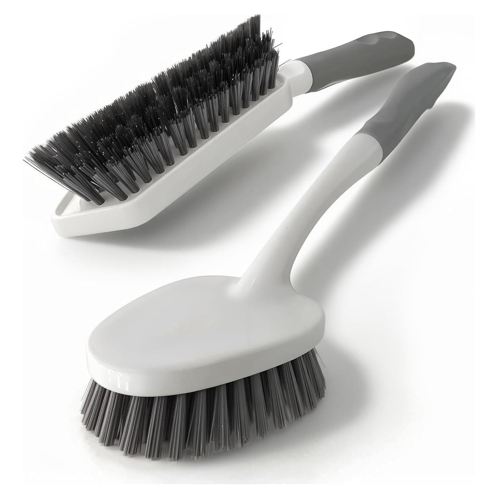 Juego de 2 cepillos de limpieza SSINBOANGI con cerdas duras