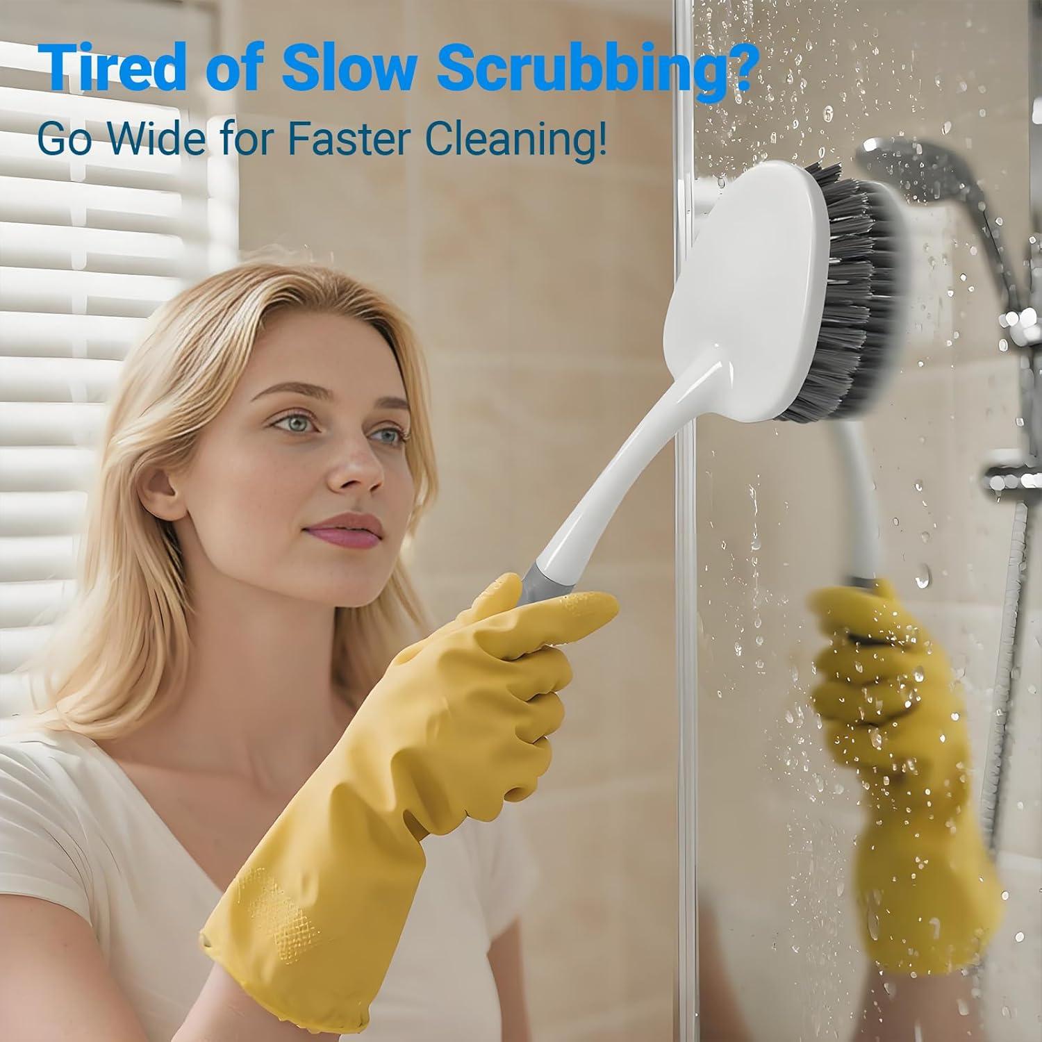 Juego de 2 cepillos de limpieza SSINBOANGI con cerdas duras