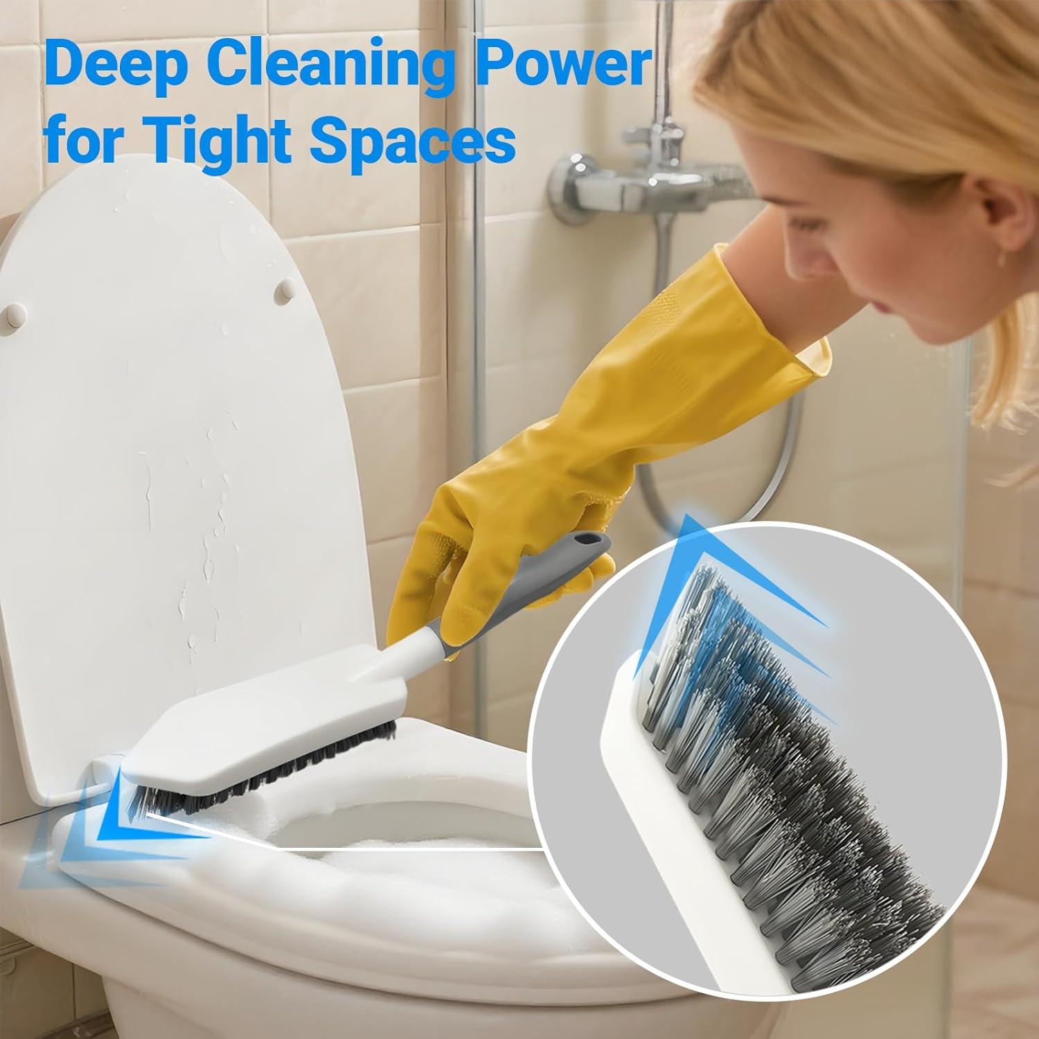 Juego de 2 cepillos de limpieza SSINBOANGI con cerdas duras