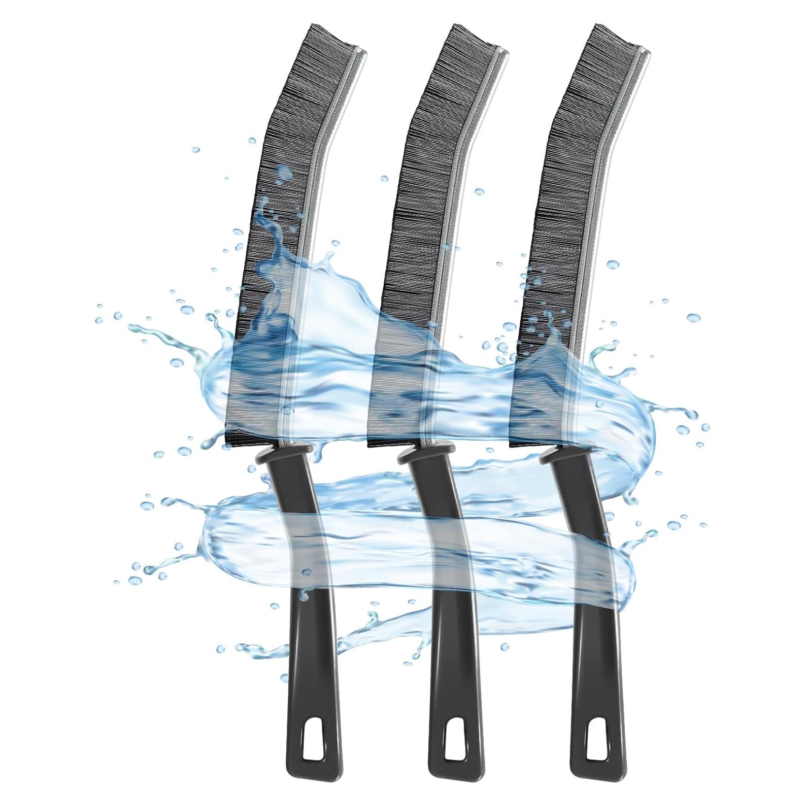 3 Pcs Cepillos de Limpieza para Grietas IBB - Cerdas Duras